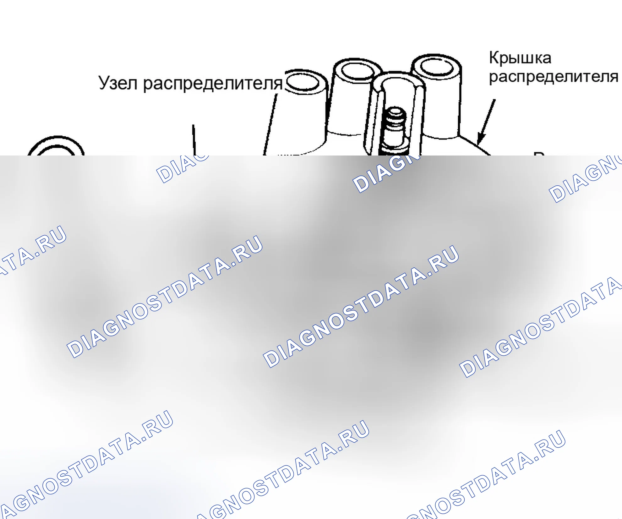 Рис. 1: Датчик положения распределительного вала (положение распредвала) (все модели). Dodge Durango I