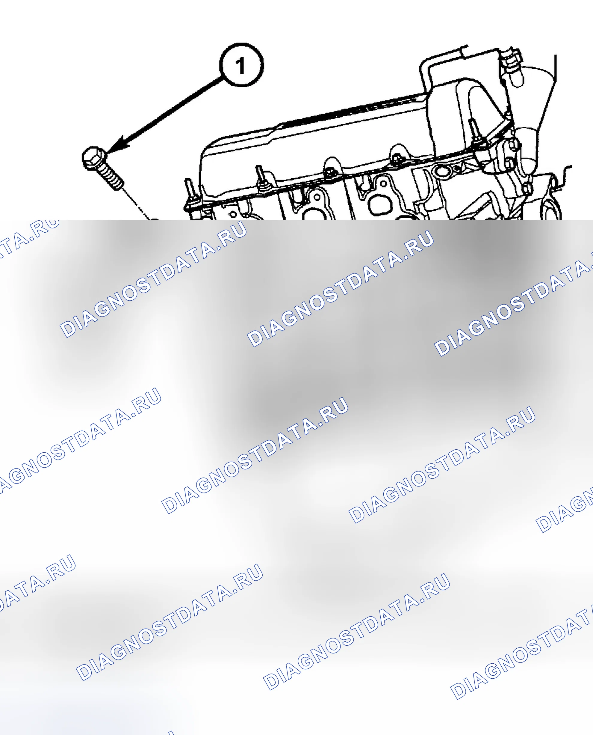 Рис. 64: 4.7л В-8. Dodge Pickup R1500 