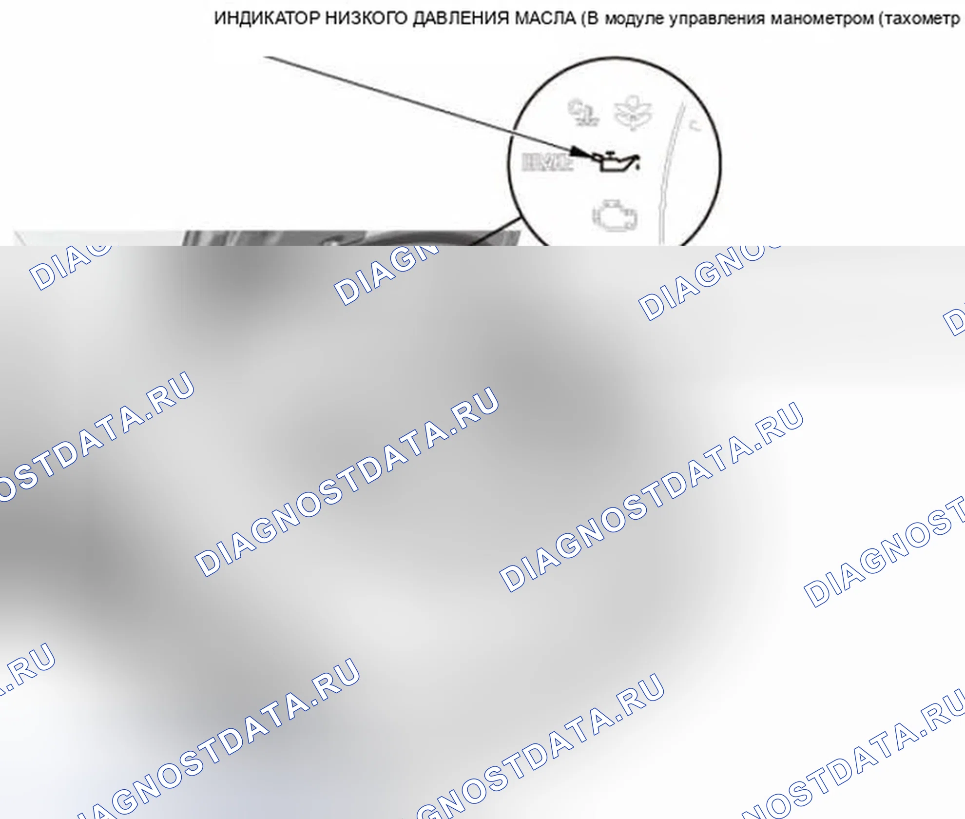 Рис. 3: Индекс расположения компонентов системы смазки двигателя (K24Z7). Honda Civic IX