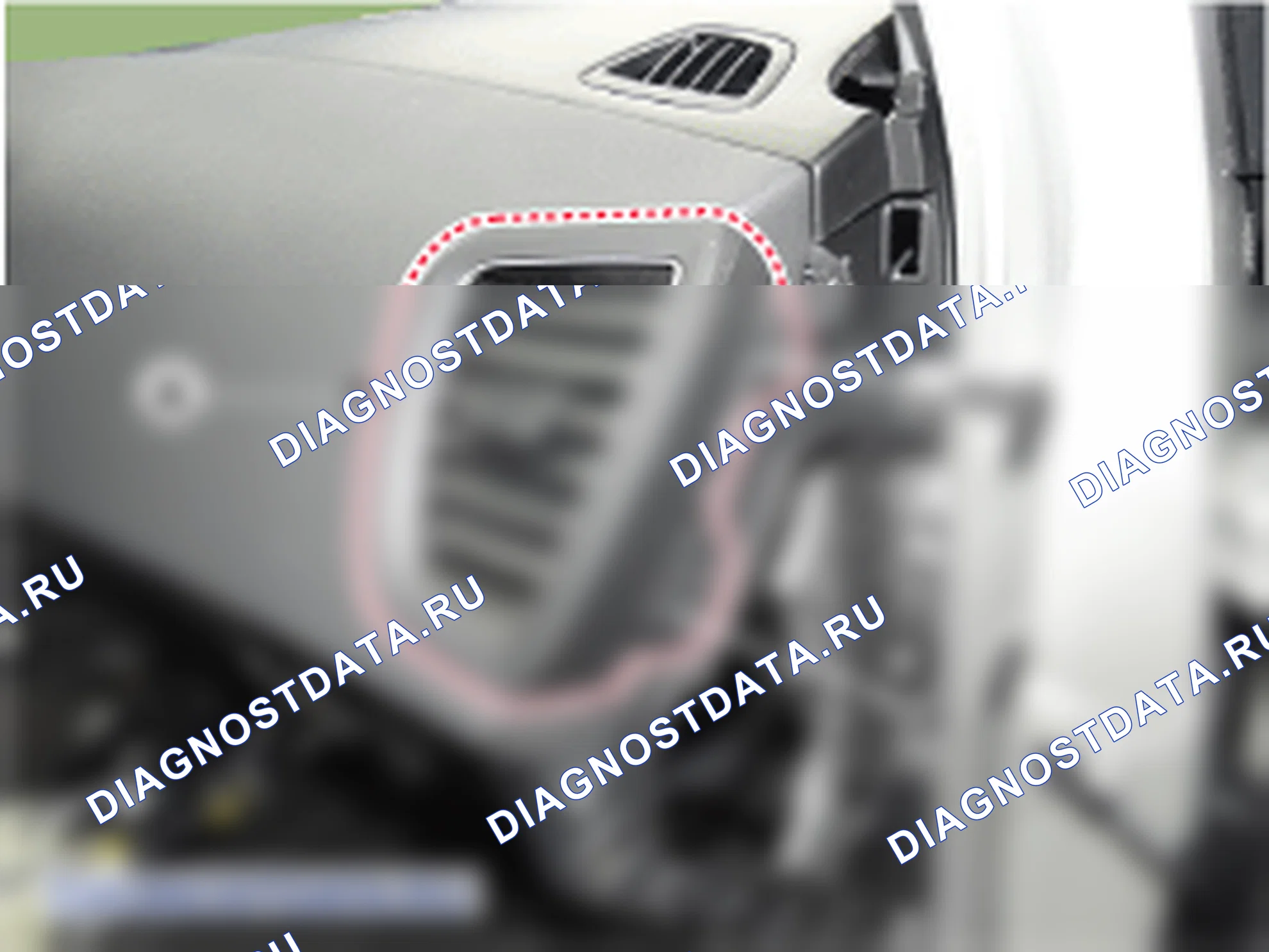 Замена главной аварийной площадки в сборе. Hyundai i20 GB