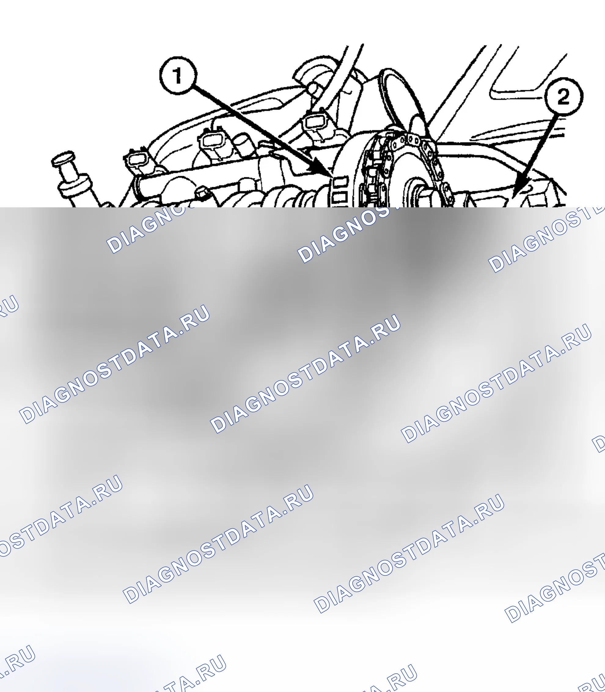 Рис. 13: 3.7л В-6. Dodge Pickup R1500 