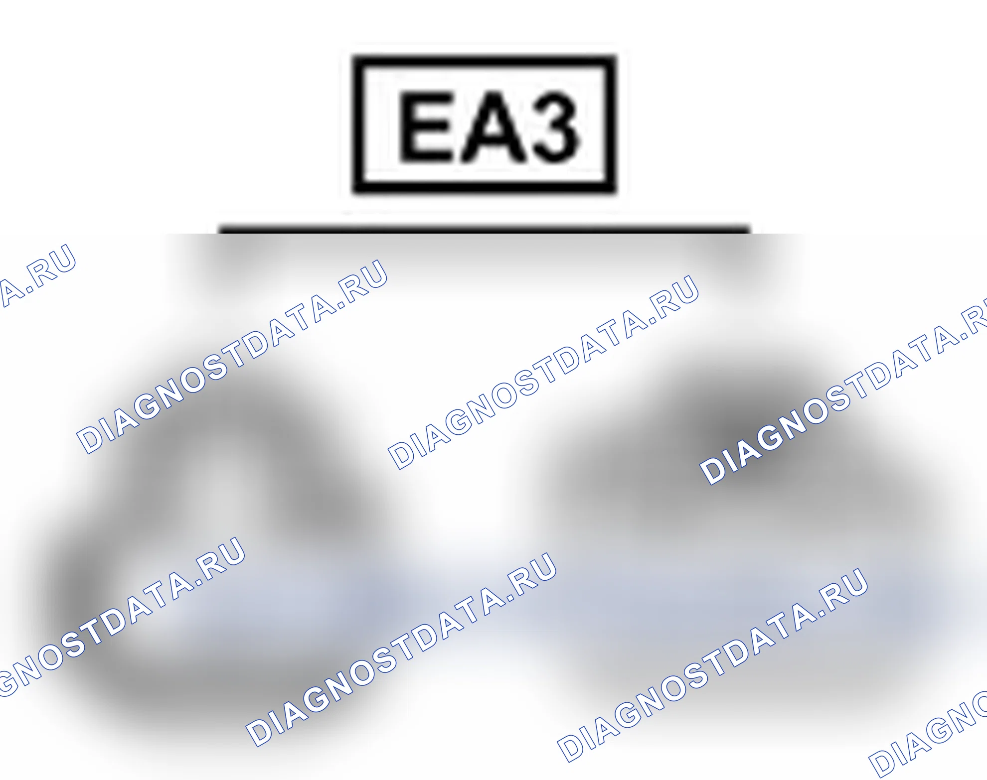 Рис. 543: Вид с торца линейного соединителя (EA3). Lexus IS F I