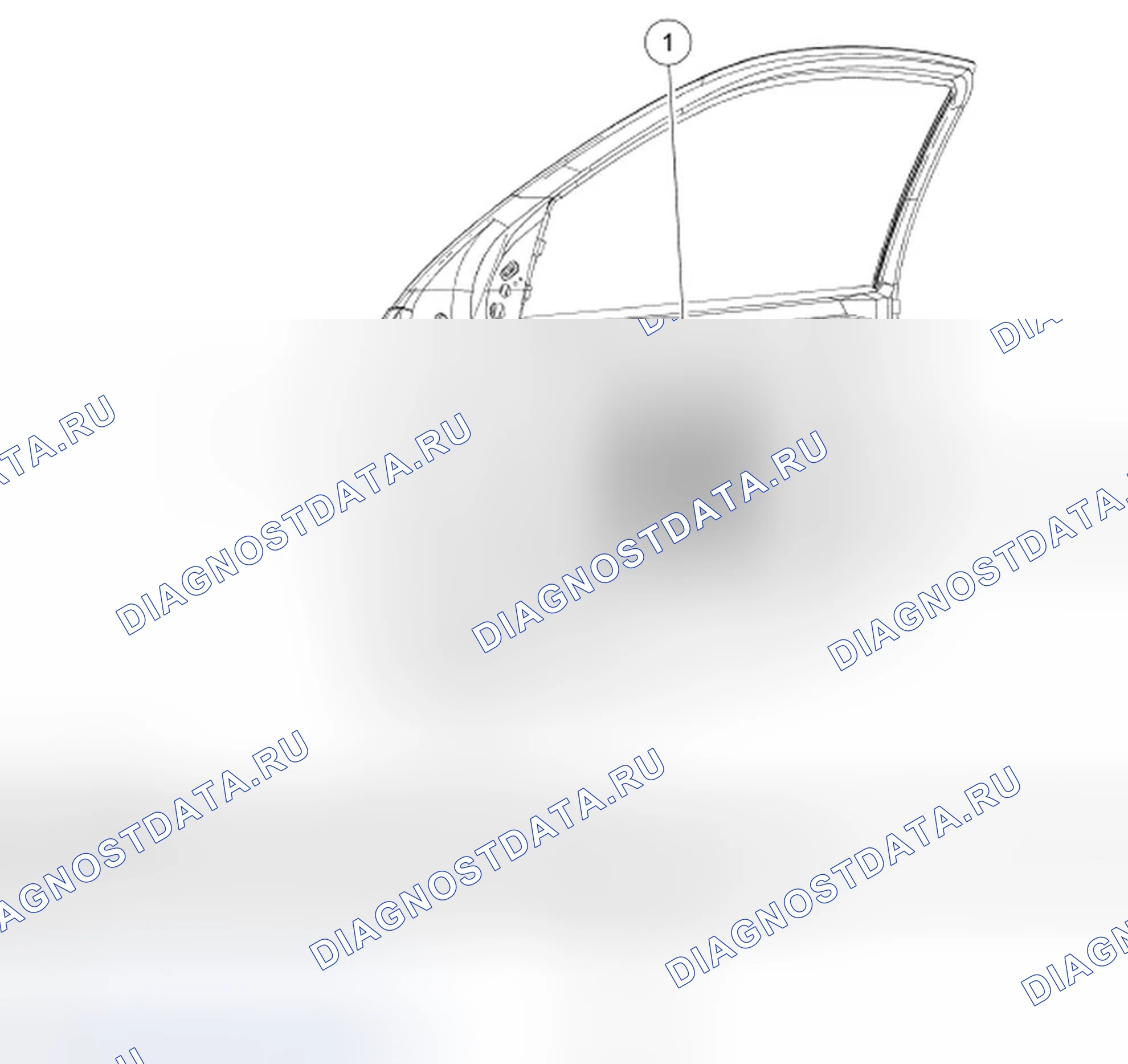 Рис. 43: Дверной динамик. Ford Focus II