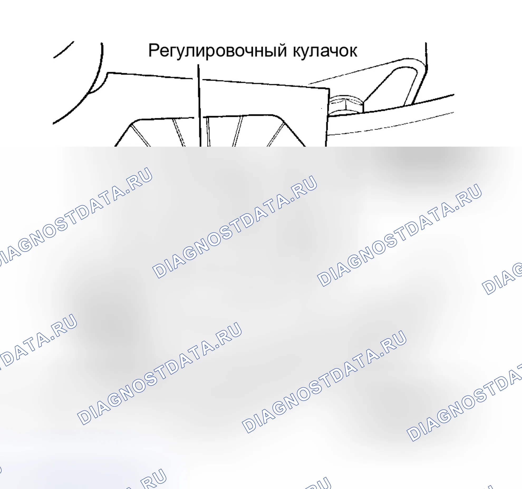 Рис. 8: Захват плашки (подвеска звена / катушки). Dodge Durango I