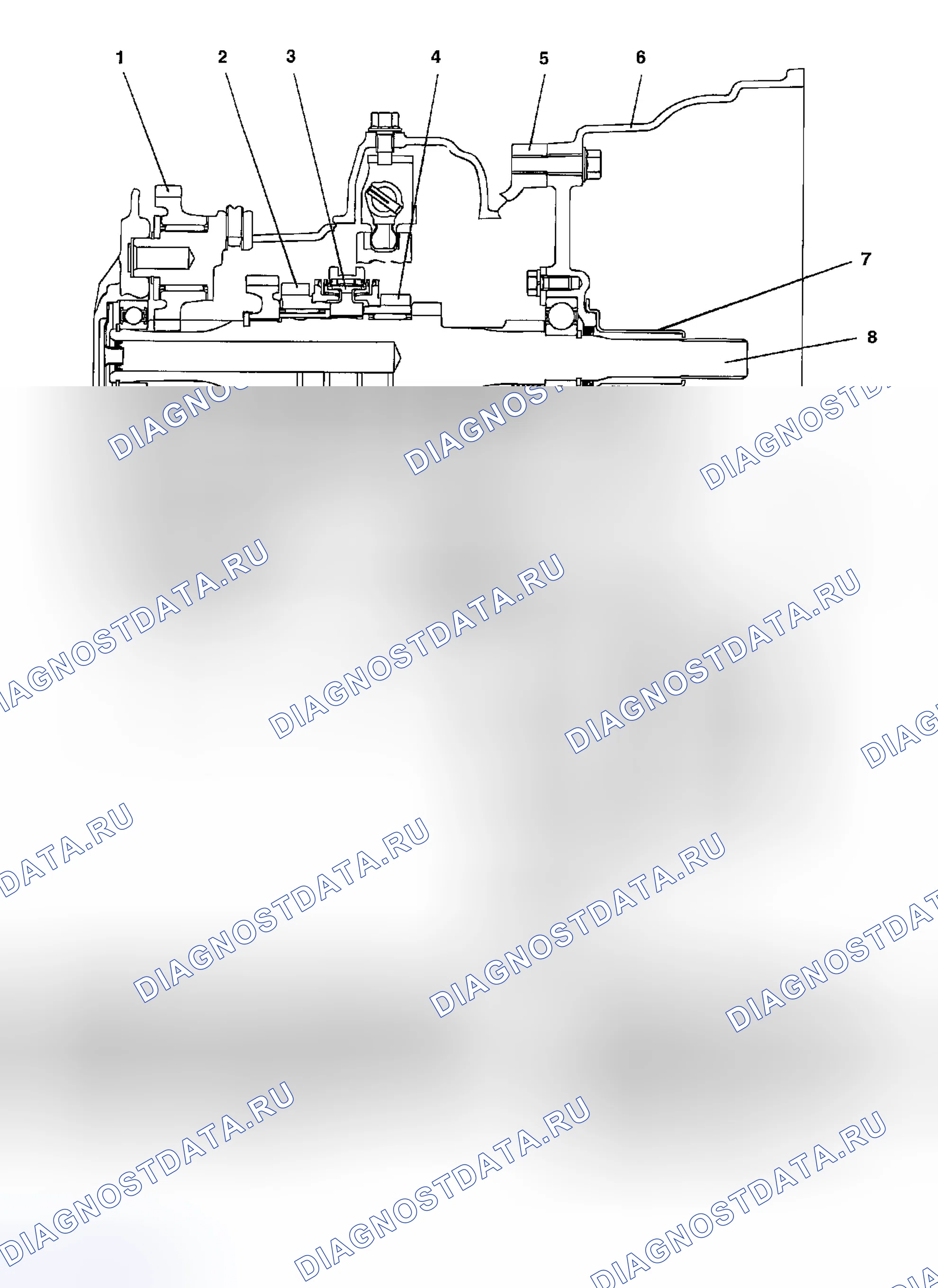 Рис. 1: Разрез. Dodge Stratus II рестайлинг