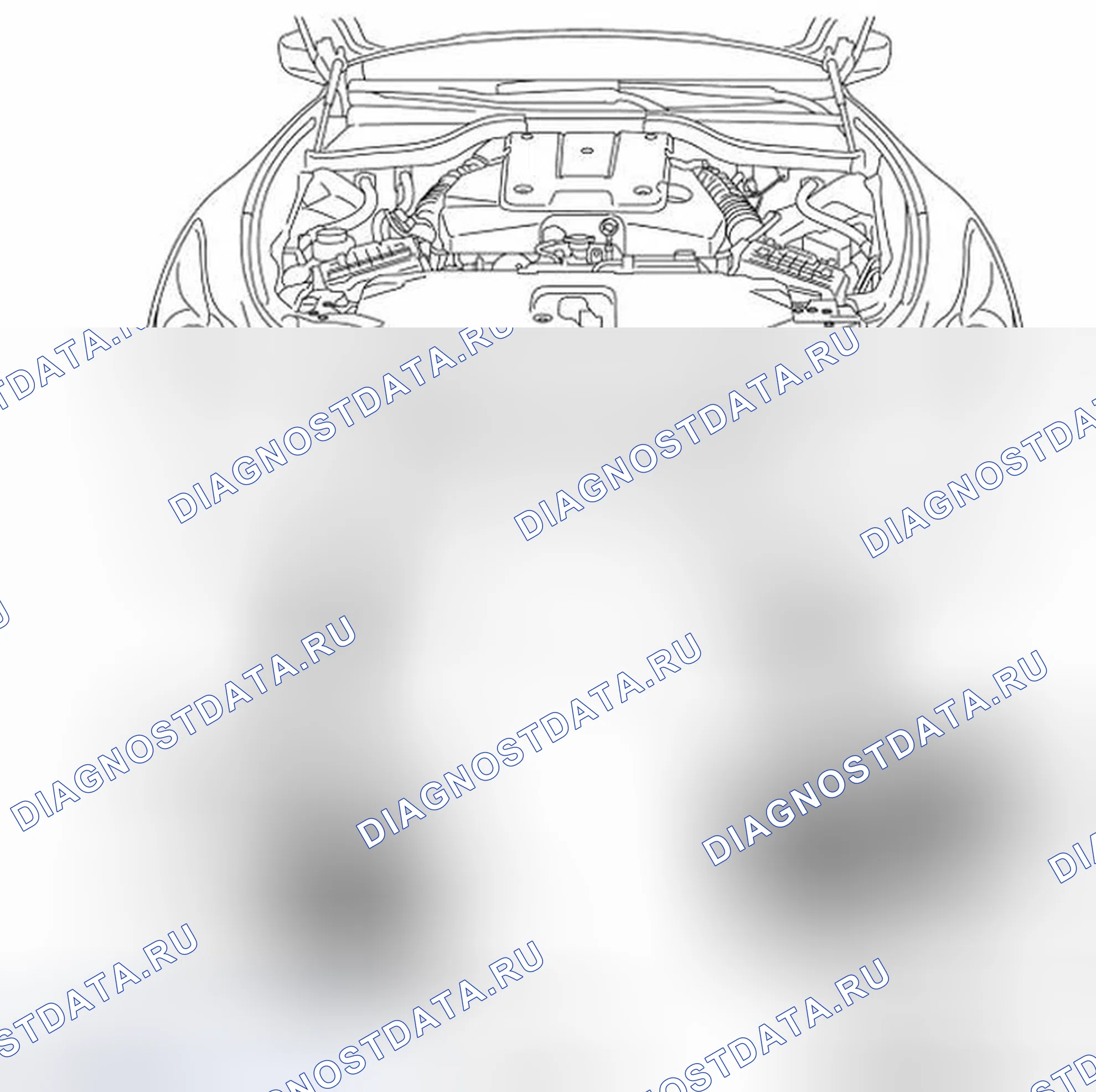 Рис. 223: КОМПРЕССОР ДВИГАТЕЛЯ. Infiniti Q60 I