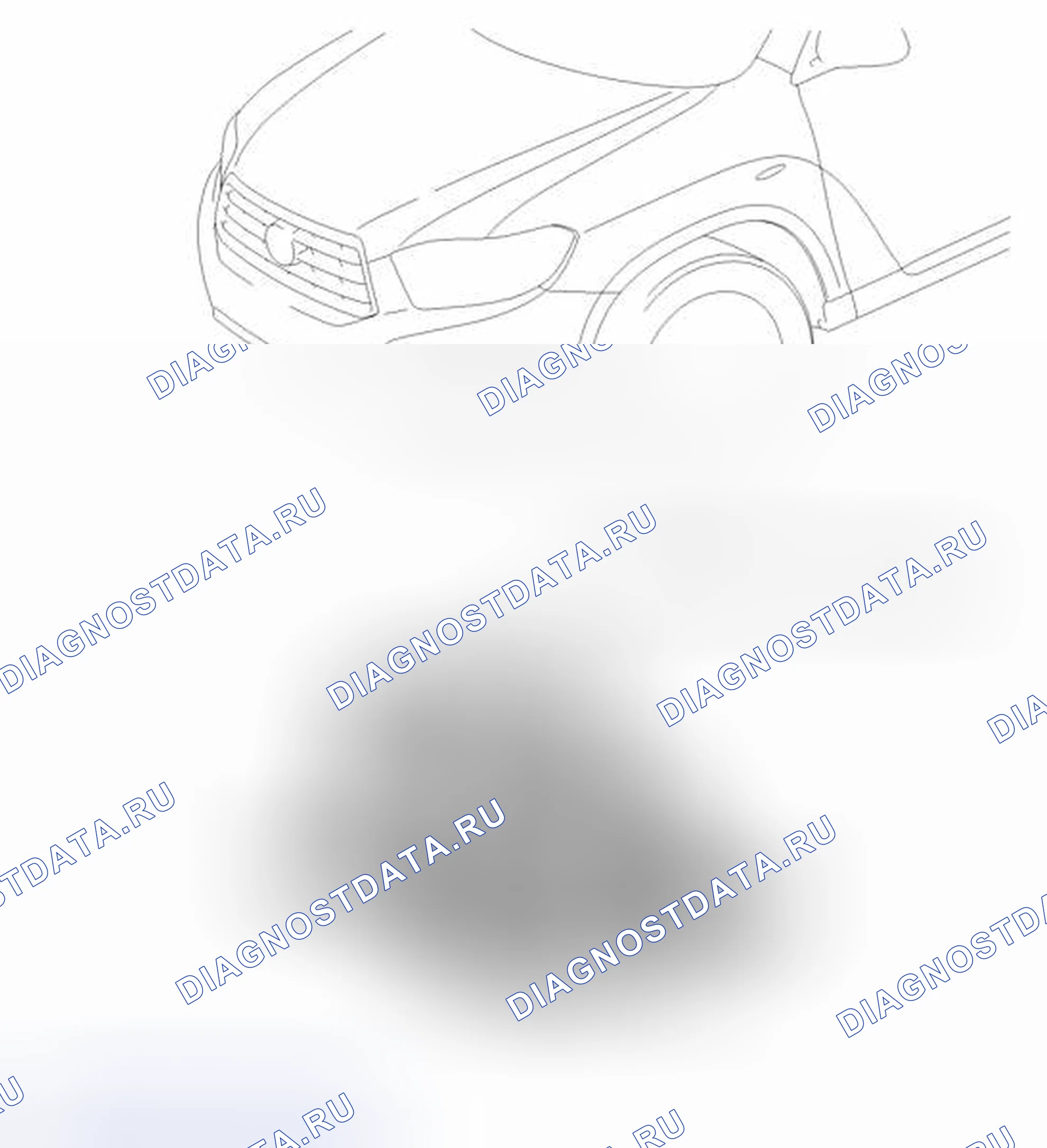 Рис. 40: ИЛЛЮСТРАЦИЯ. Toyota Highlander II рестайлинг