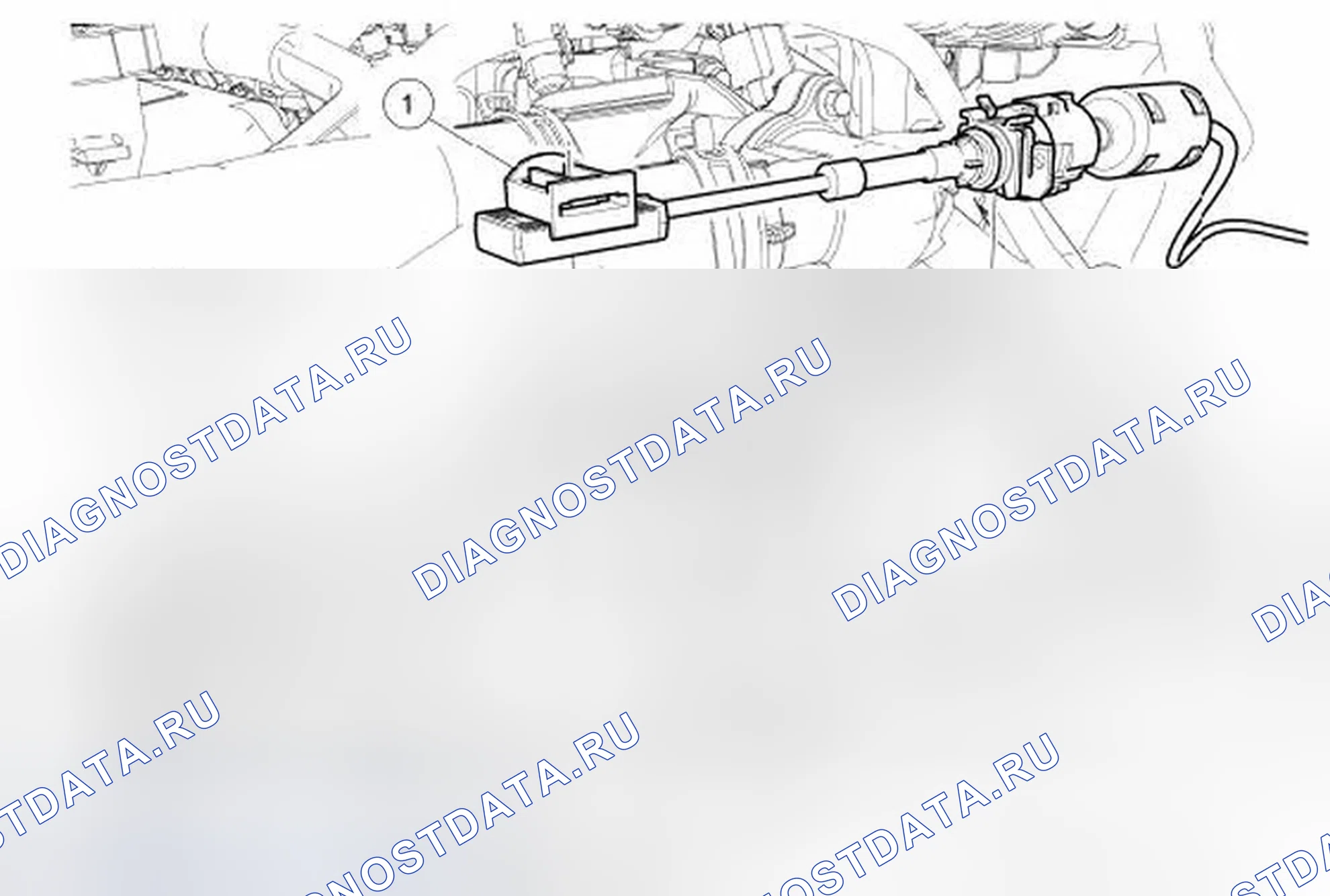 Рис. 43: Стартерный двигатель (Вид 1 из 2). Ford Taurus VI