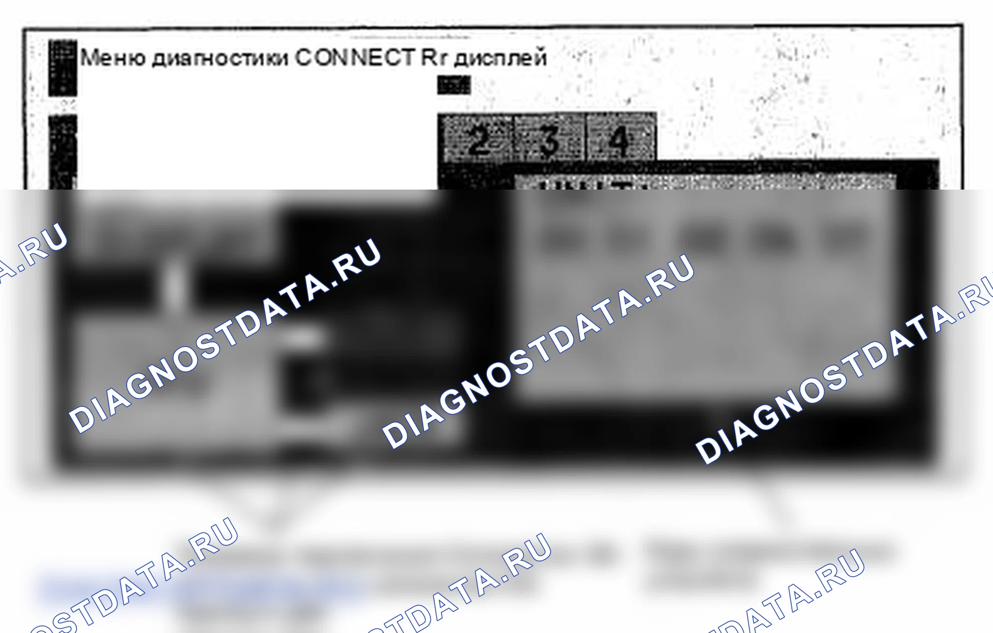 Рис. 6: Дисплей режима функции самодиагностики. Honda Odyssey IV