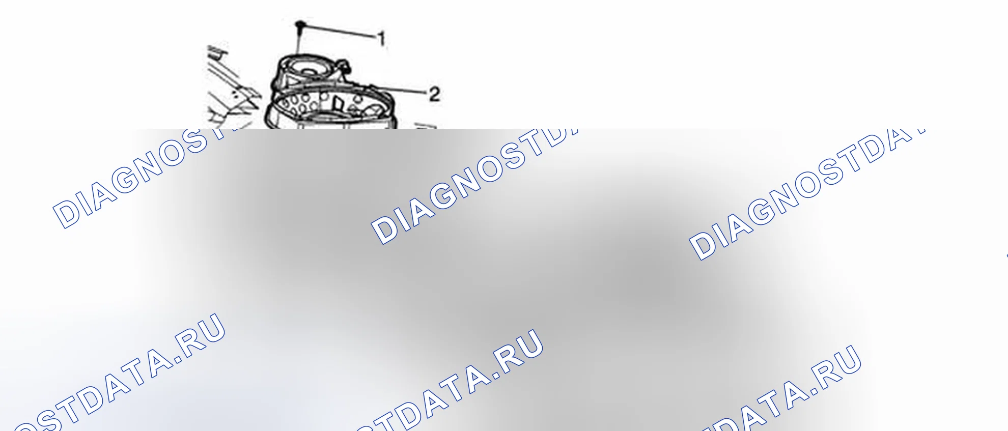 Рис. 14: Замена заднего динамика радио (Impala w / UQ3). Chevrolet Impala IX