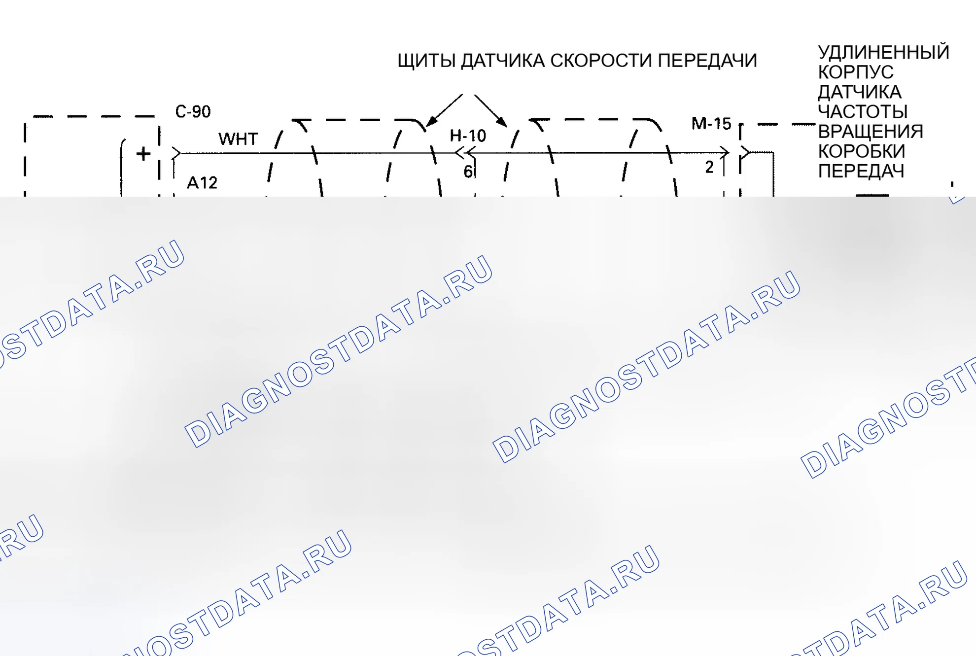 Рис. 151: расшифровка кода ошибки 11: Ошибка выходного сигнала скорости (Trooper) - блок-схема (1 из 2). Geely Coolray I