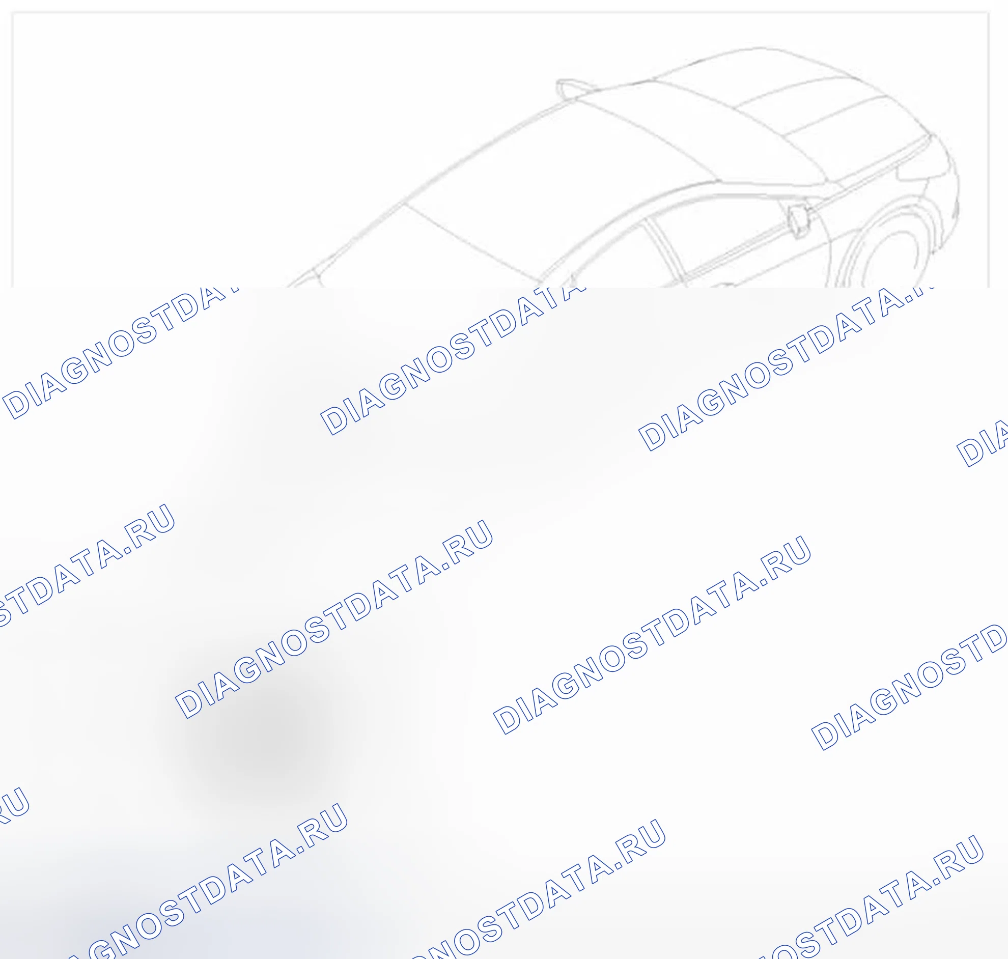 Рис. 65: Расположение компонентов. Hyundai Azera II