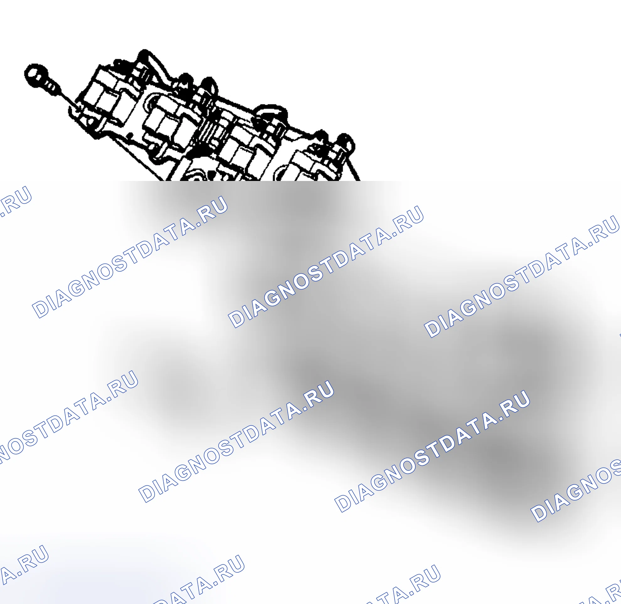 Рис. 166: Снятие крышки коромысла клапана - справа. GMC Cab & Chassis Sierra 3500 GMT800 early
