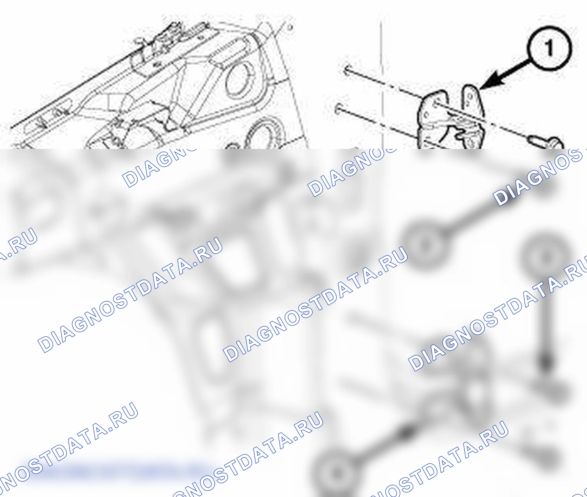 Рис. 12: Носовой/кормовой. Jeep Grand Cherokee WK2