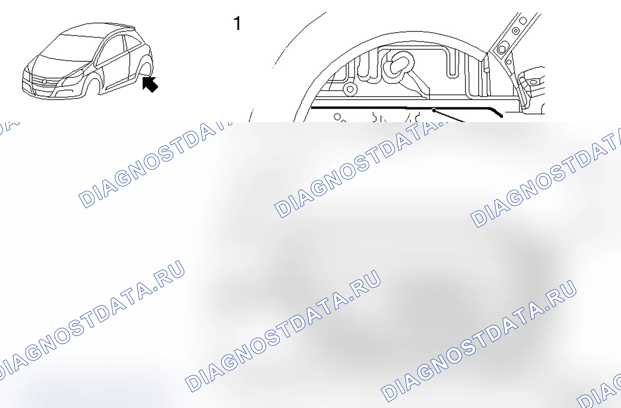 Противокоррозионные мероприятия по уплотнению швов. Opel Corsa D