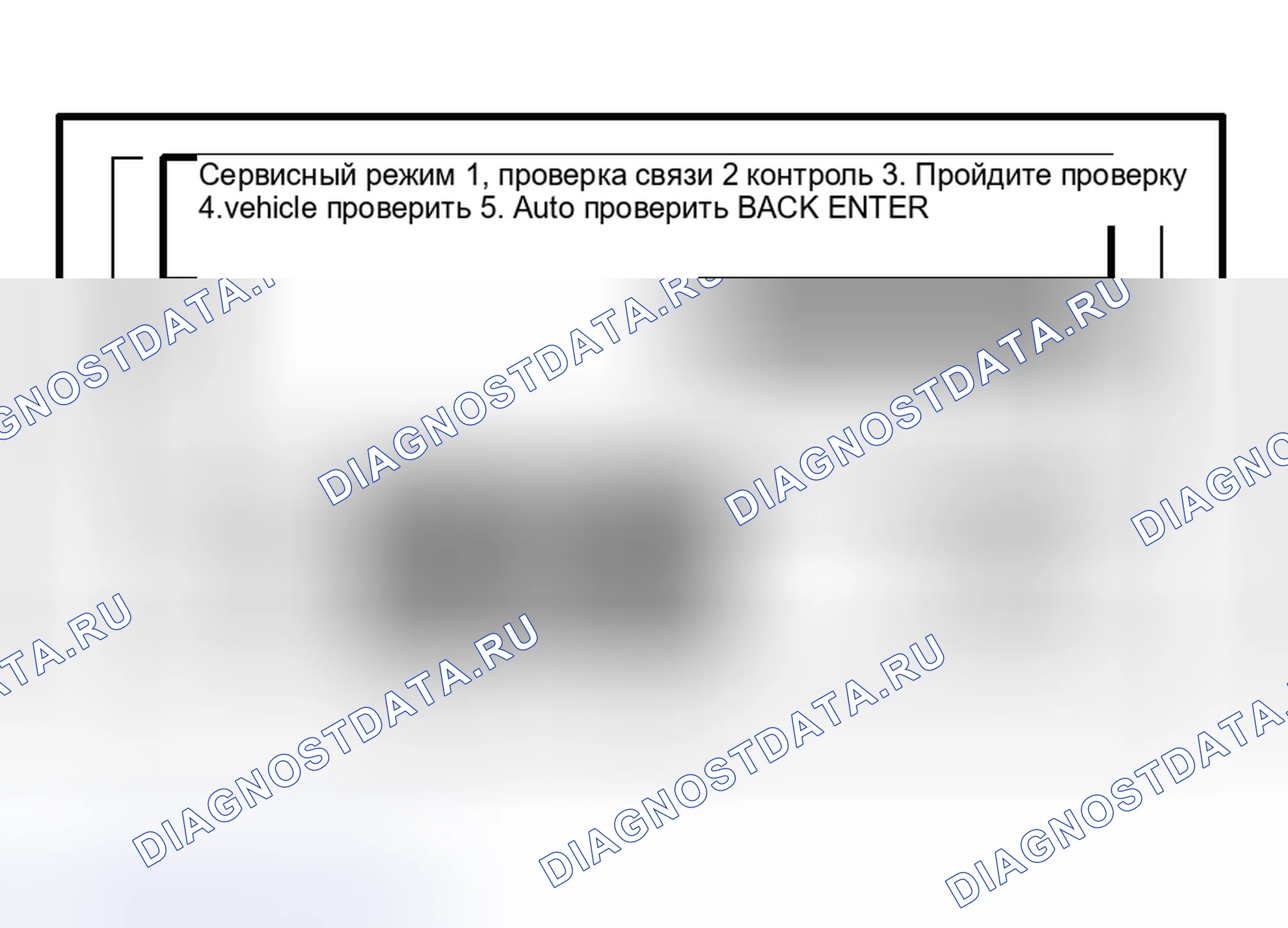 Рис. 229: Проверка компаса. Mitsubishi Endeavor I