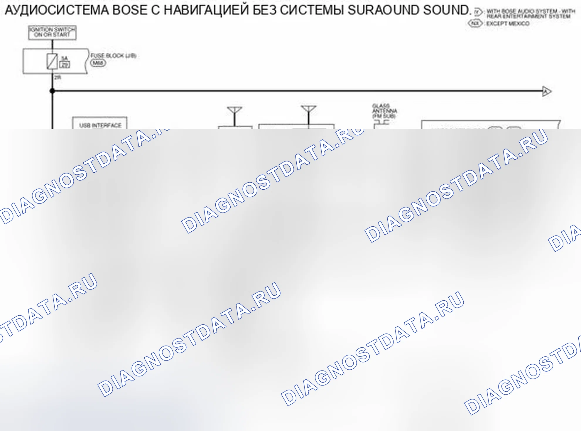 Рис. 728: электросхема. Infiniti QX60 I