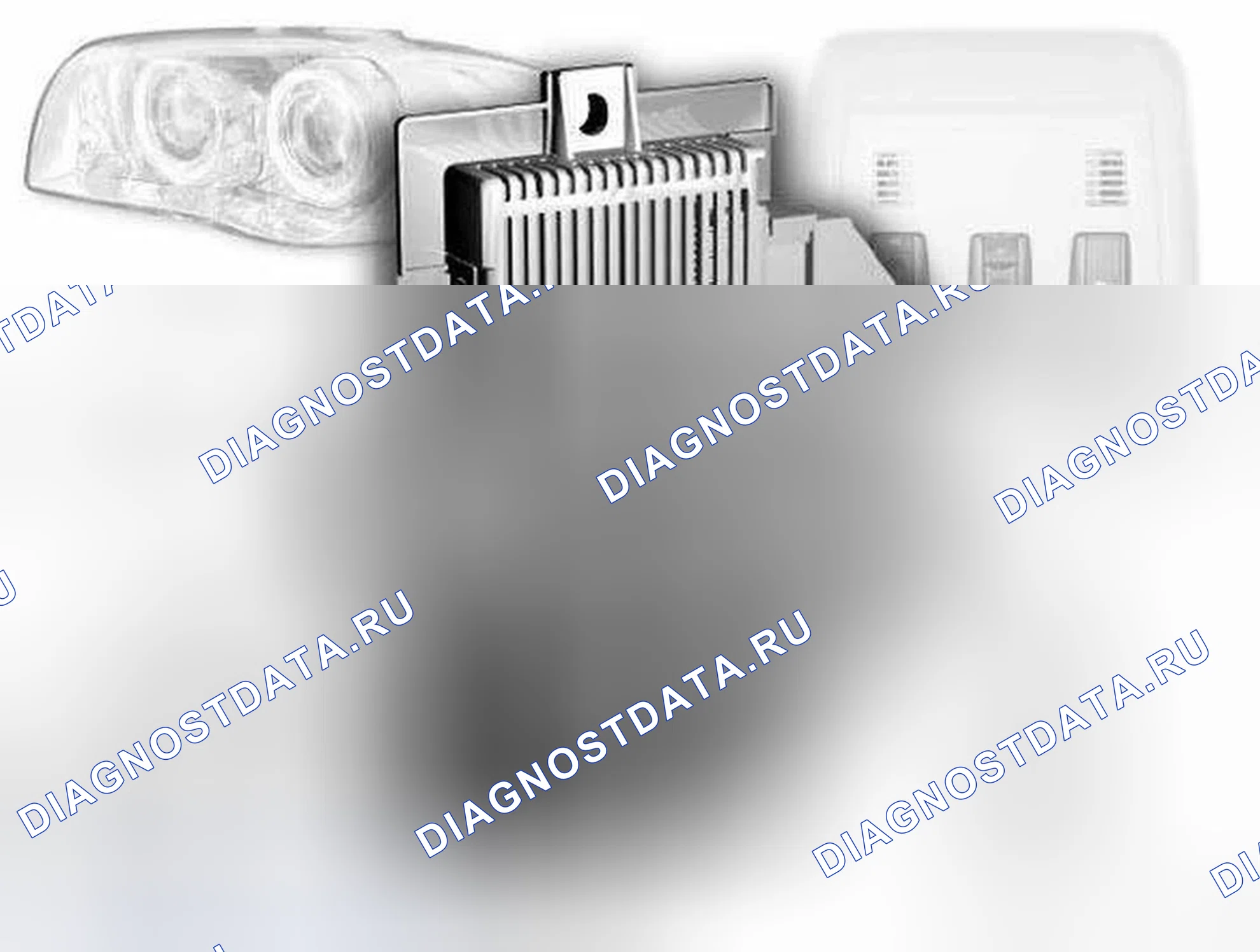Рис. 1087: модуль Footwell: E70, E71, E81, E82, E87, E90, E91, E92, E93. BMW M3 E90