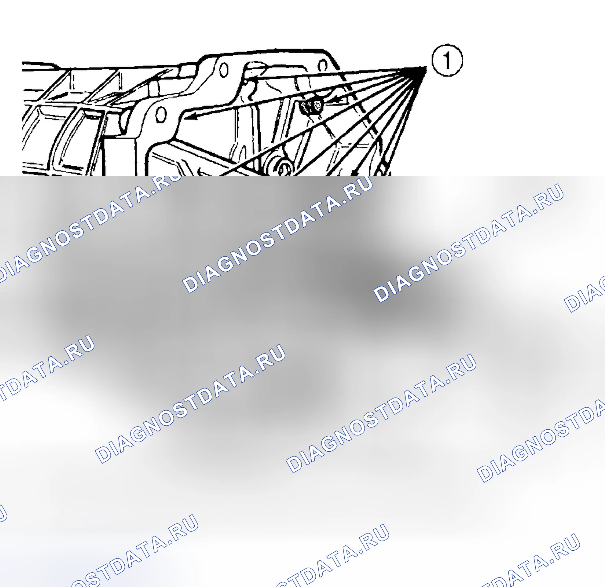Рис. 484: ДЕМОНТАЖ. Dodge Pickup R1500 