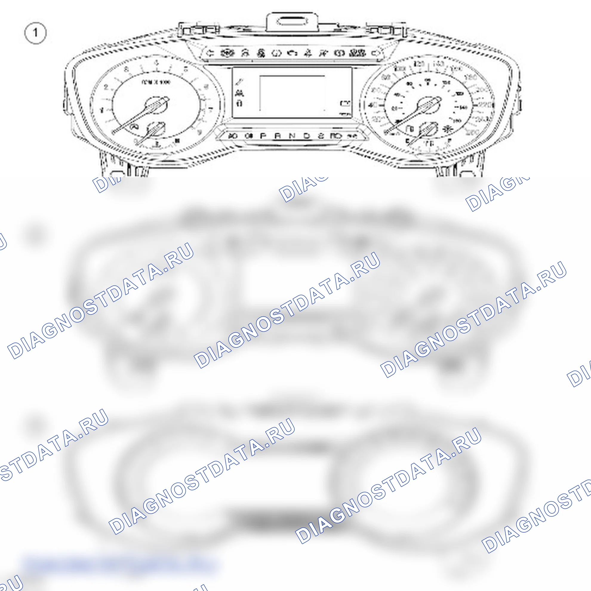 Щиток приборов (IPC): описание и работа. Ford Galaxy III