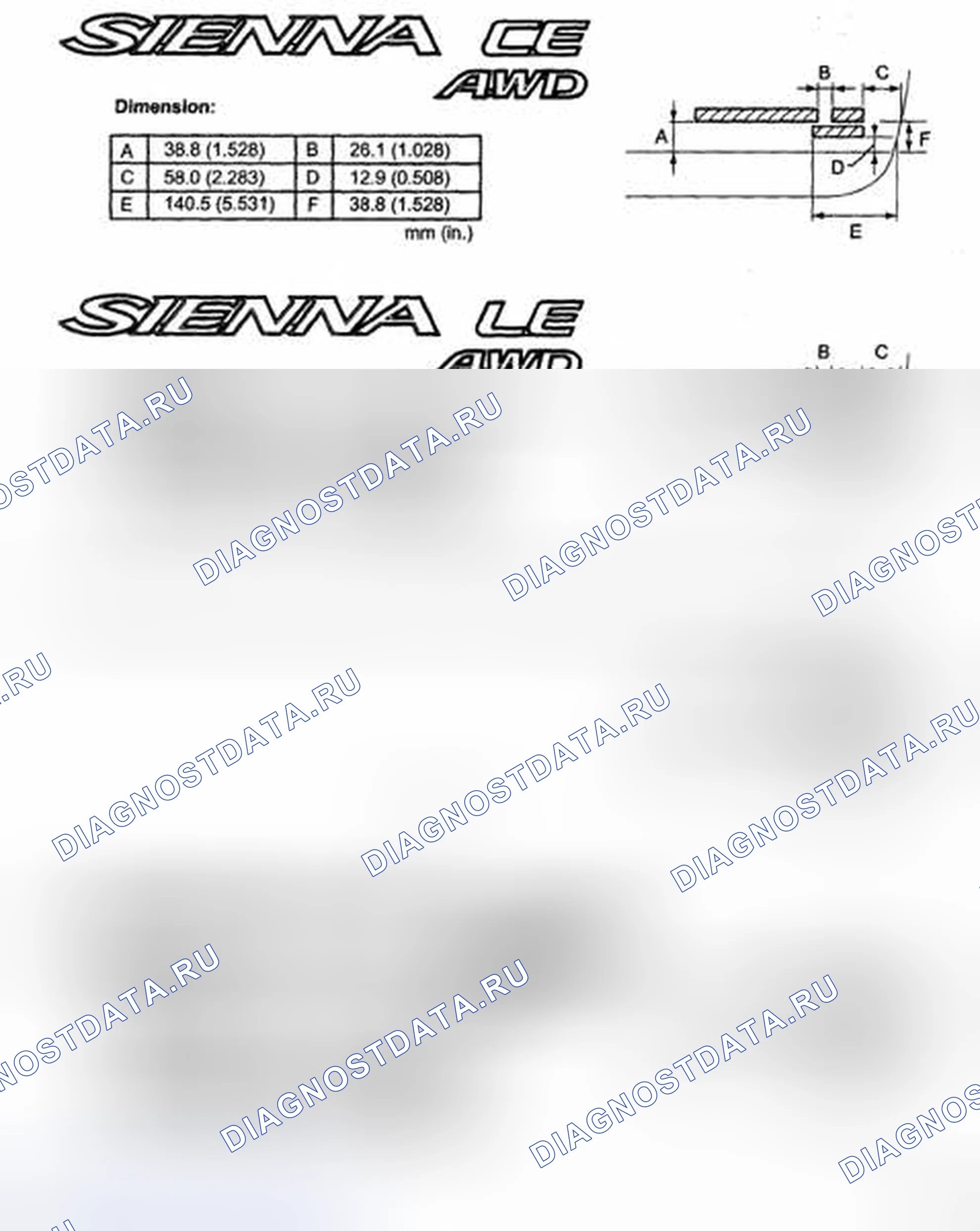 Рис. 16. Toyota Sienna II рестайлинг