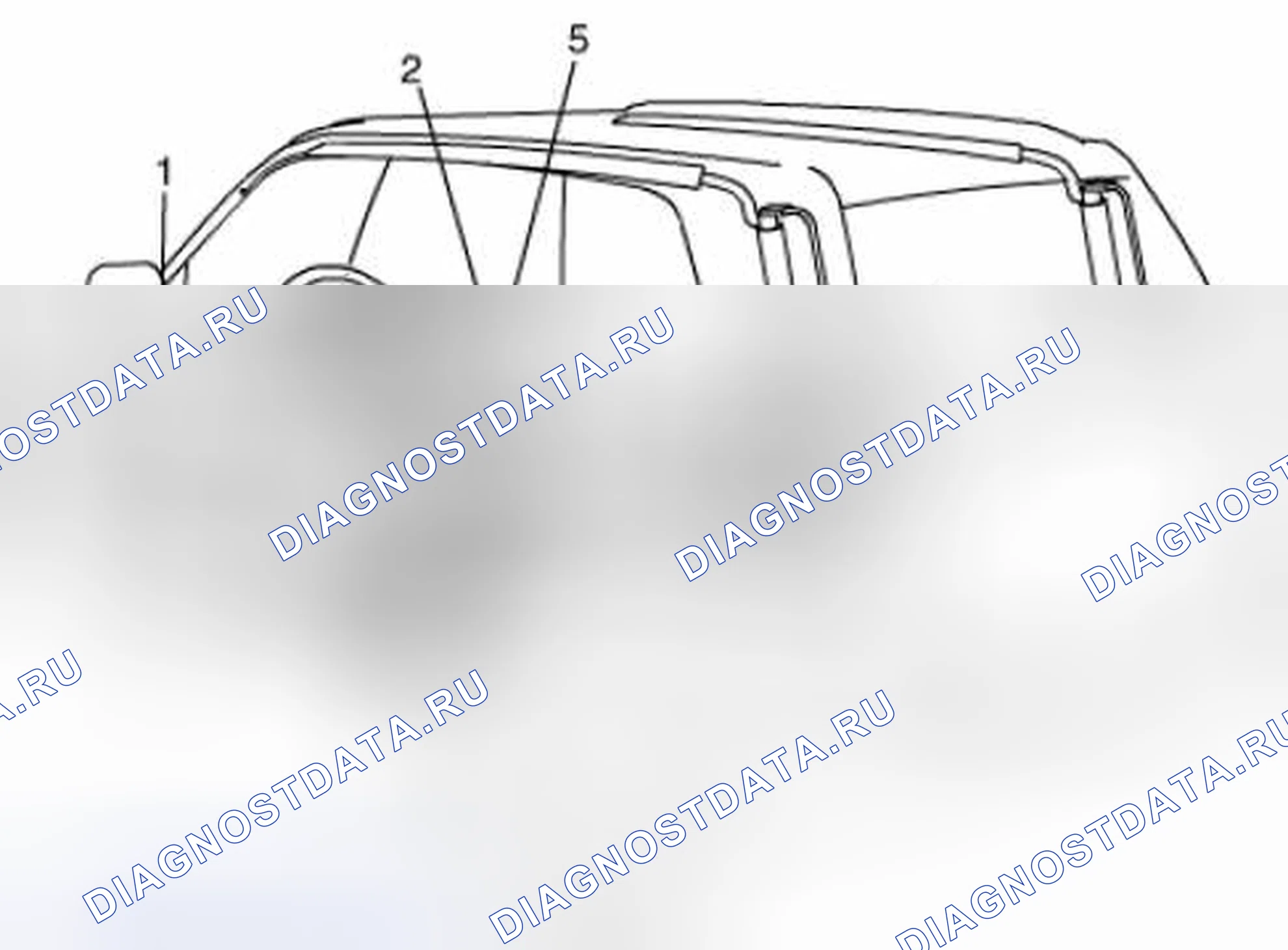 Рис. 278: Жгут проводов и соединитель воздушного мешка. Suzuki Grand Vitara II рестайлинг 2