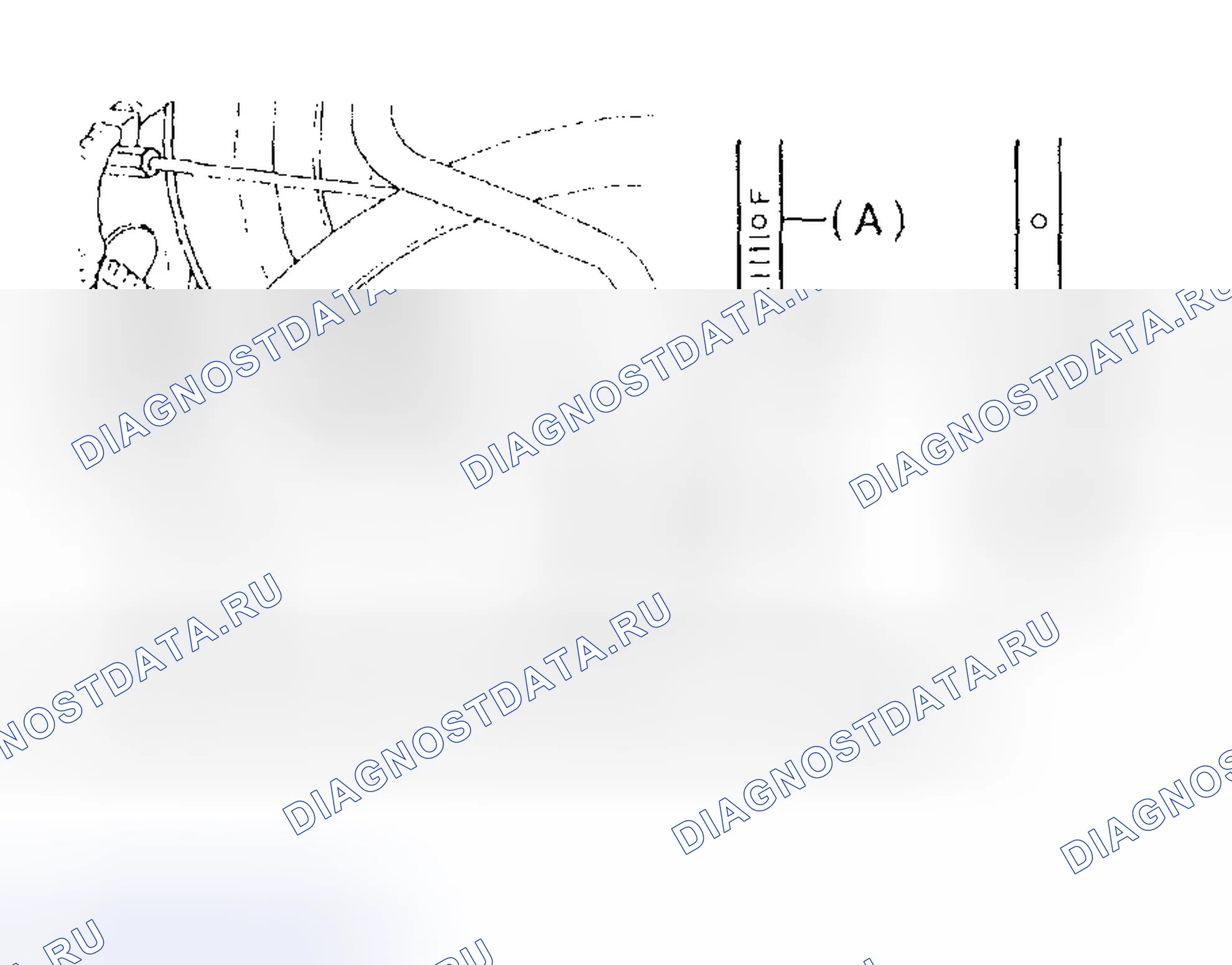 Рис. 780: Проверка уровня ATF. Subaru Impreza GD/GC/GG