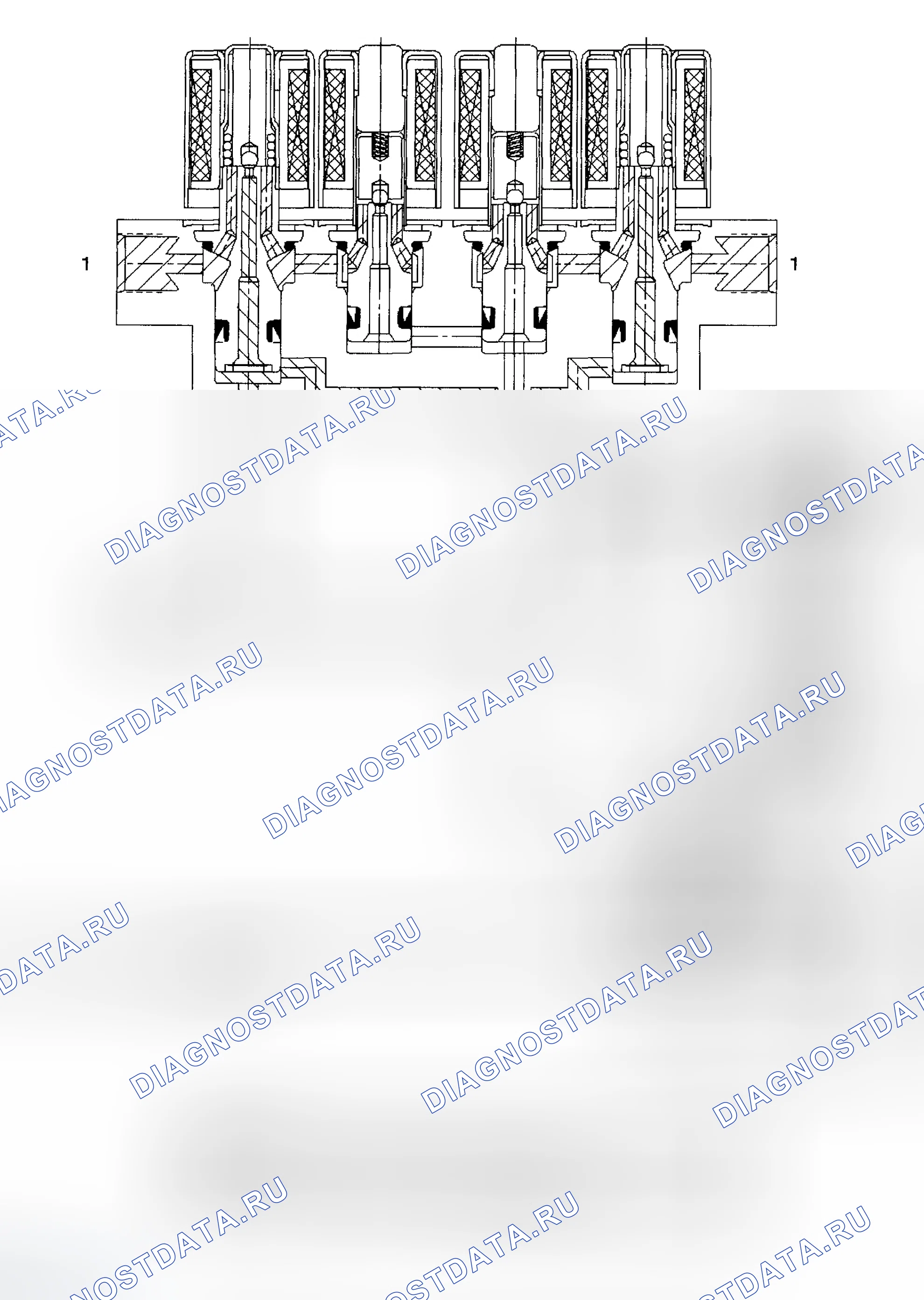 Рис. 32: Изоляция давления (поддержание давления). Isuzu Axiom I