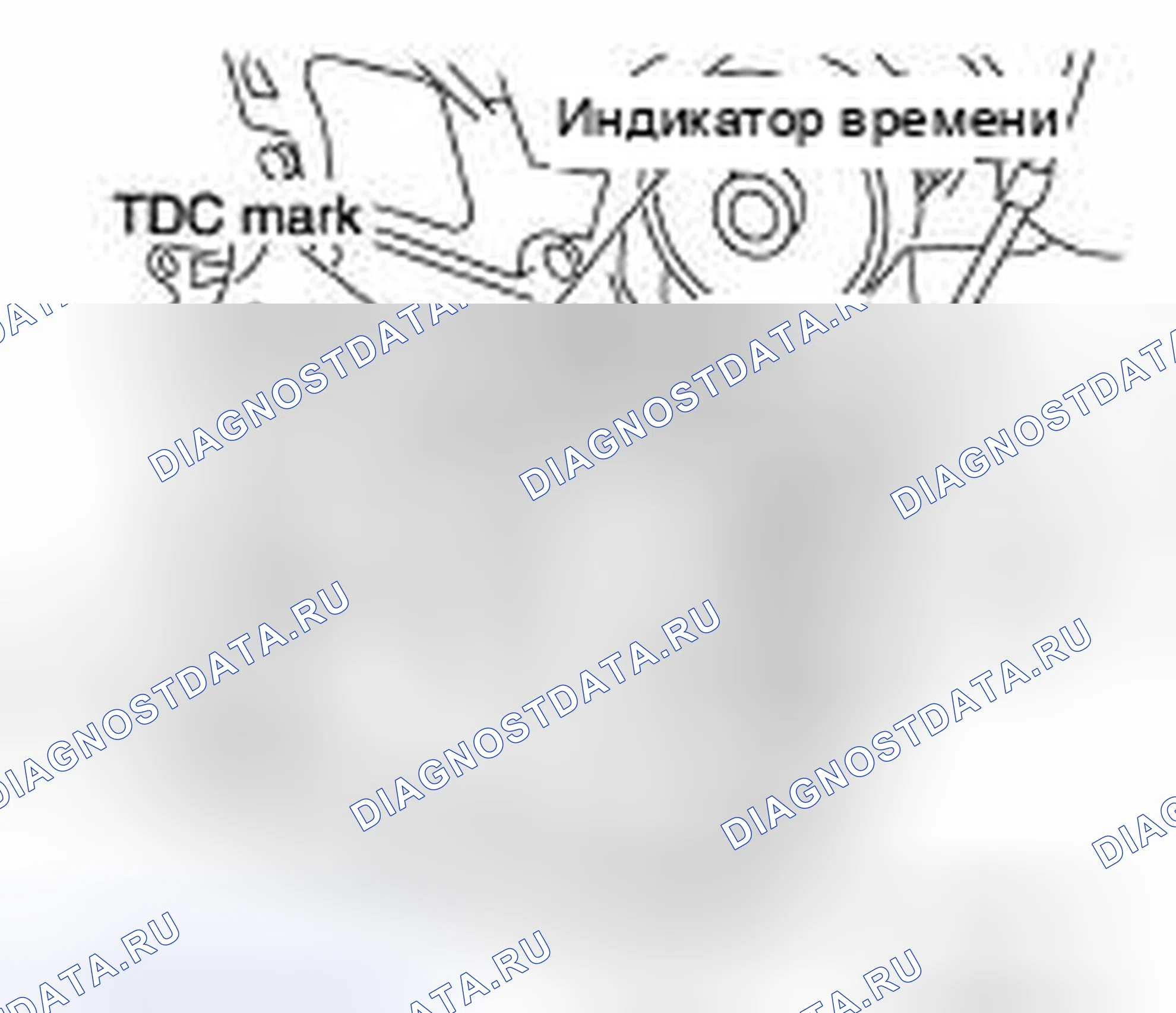 Рис. 20: ПРОВЕРКА механической части двигателя. Honda Saber I