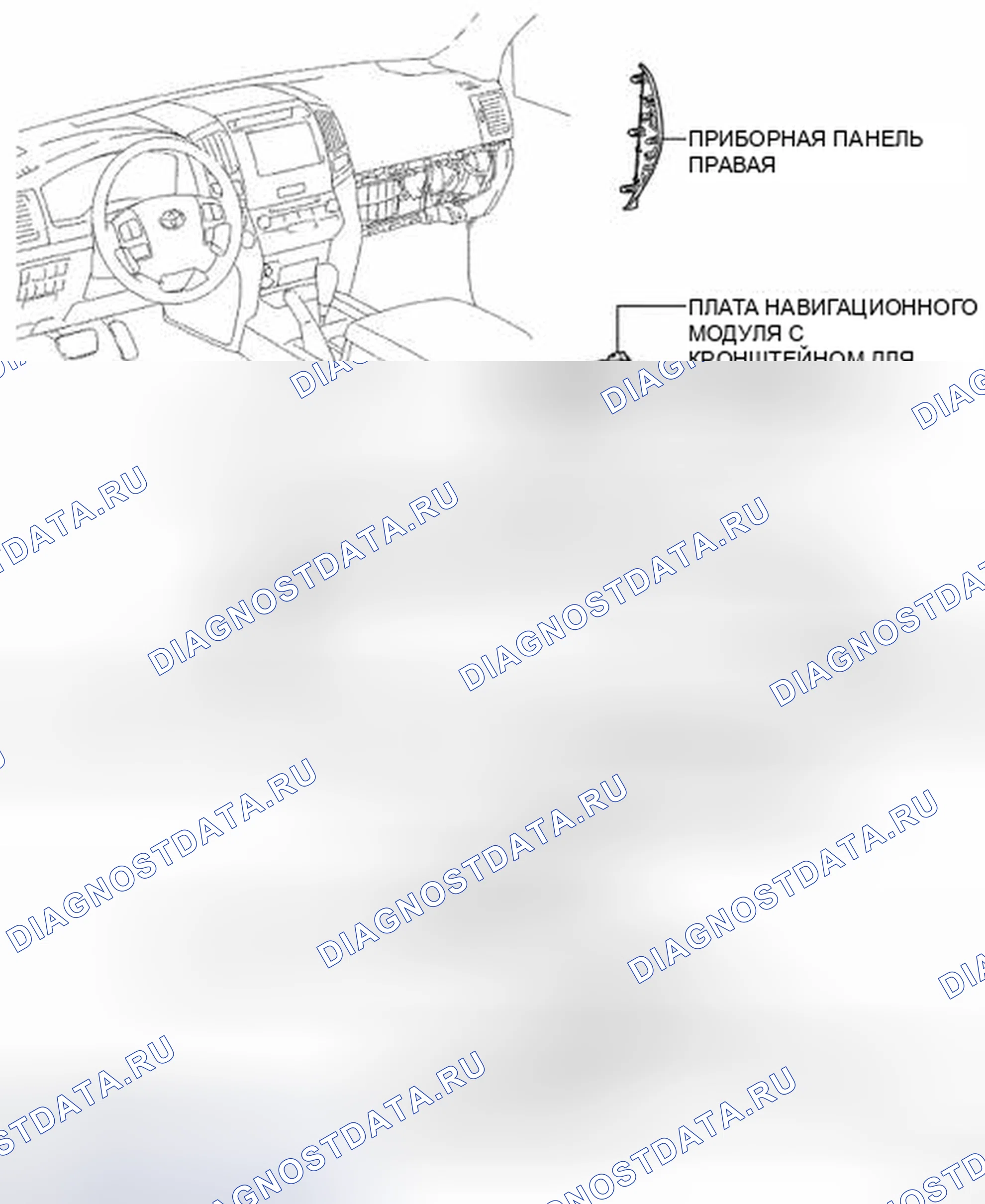 Рис. 65: КОМПОНЕНТЫ. Toyota Land Cruiser 200