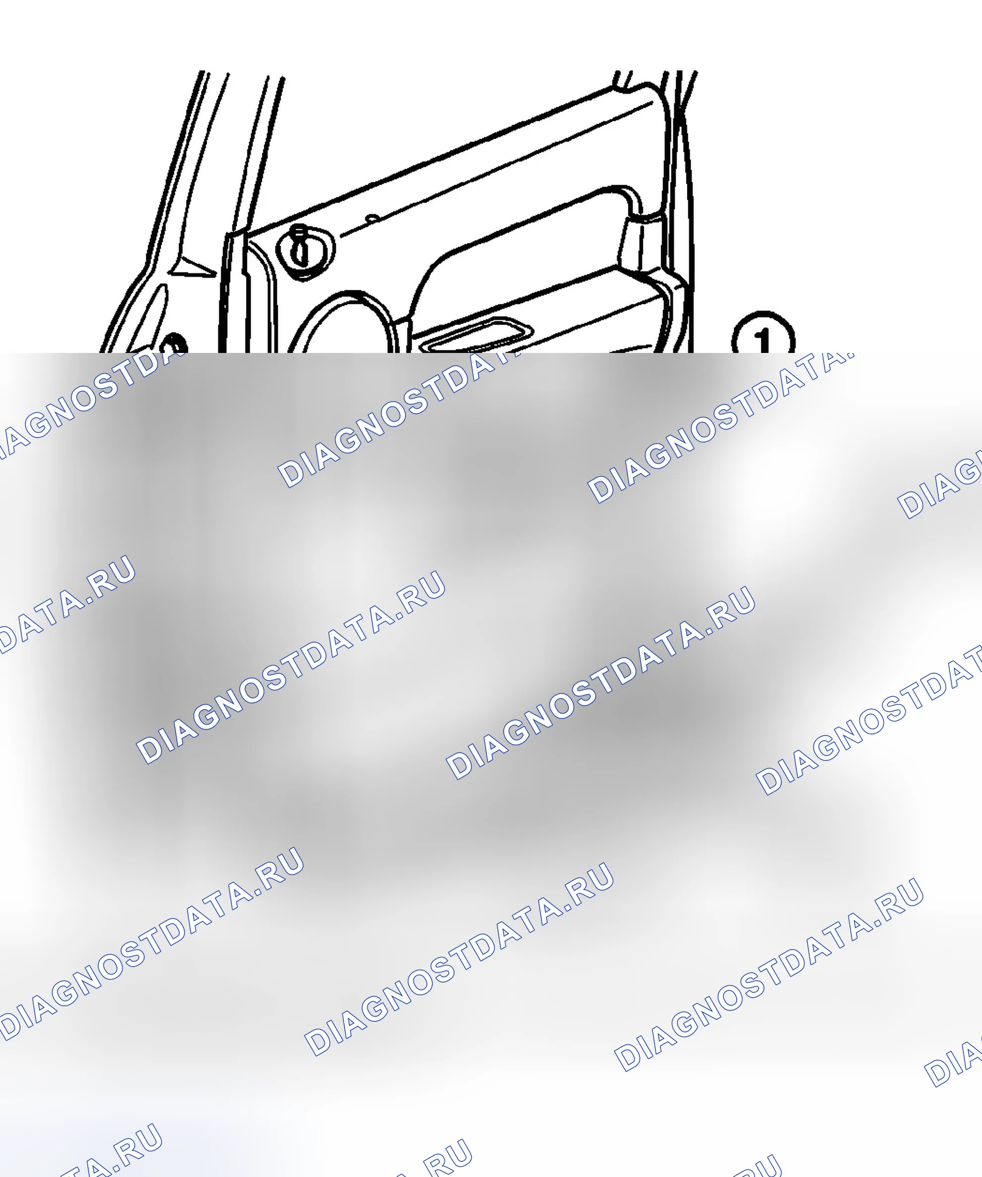 Рис. 28: ДЕМОНТАЖ. Dodge Pickup R2500 