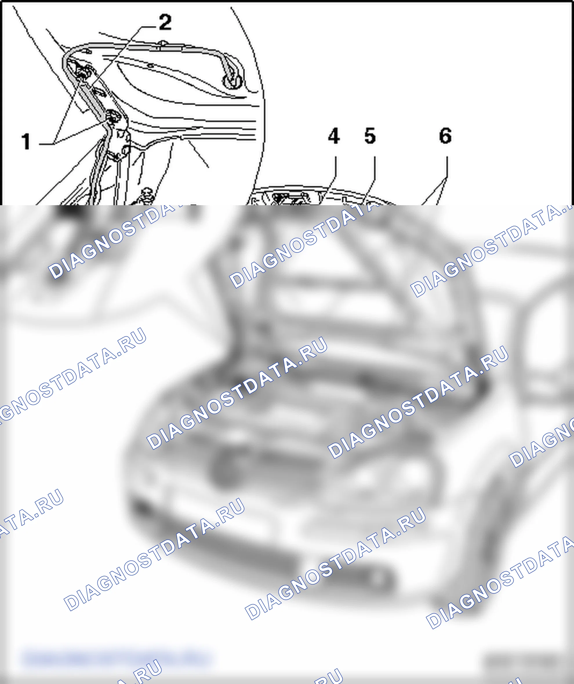 Капот. Volkswagen Golf Mk5