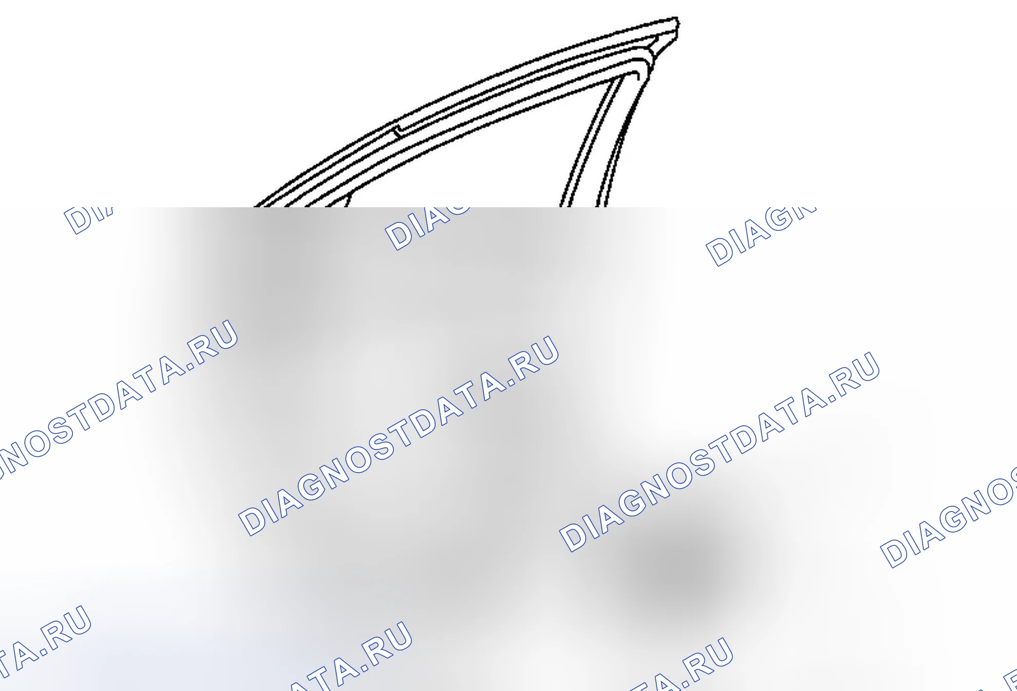 Рис. 32: Замена динамика задней двери радиоприемника. Buick Regal V