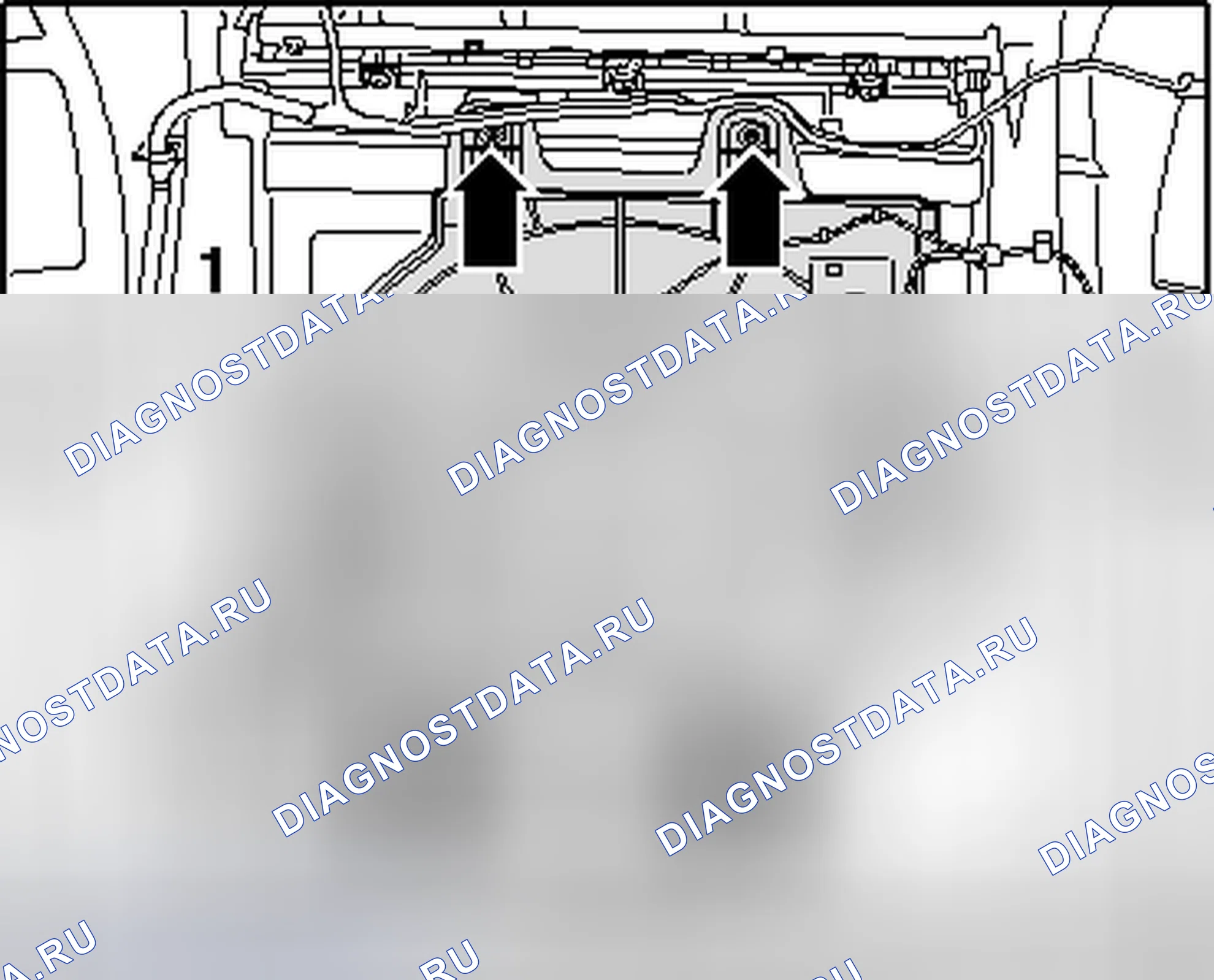 Рис. 51: НЕСУЩАЯ ПЛАСТИНА АНТЕННОГО МОДУЛЯ. Volkswagen Eos I