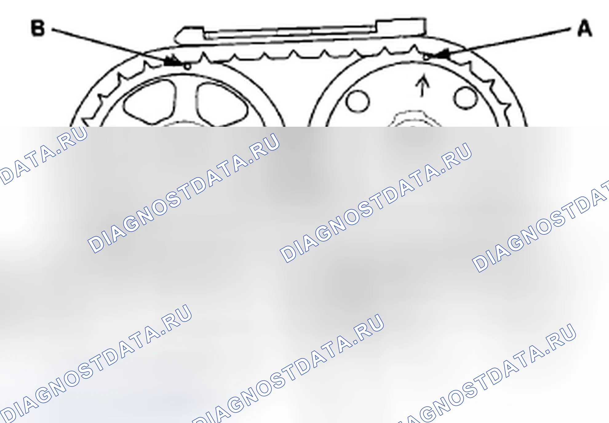 Рис. 29: Снятие кулачковой цепи. Honda CR-V III