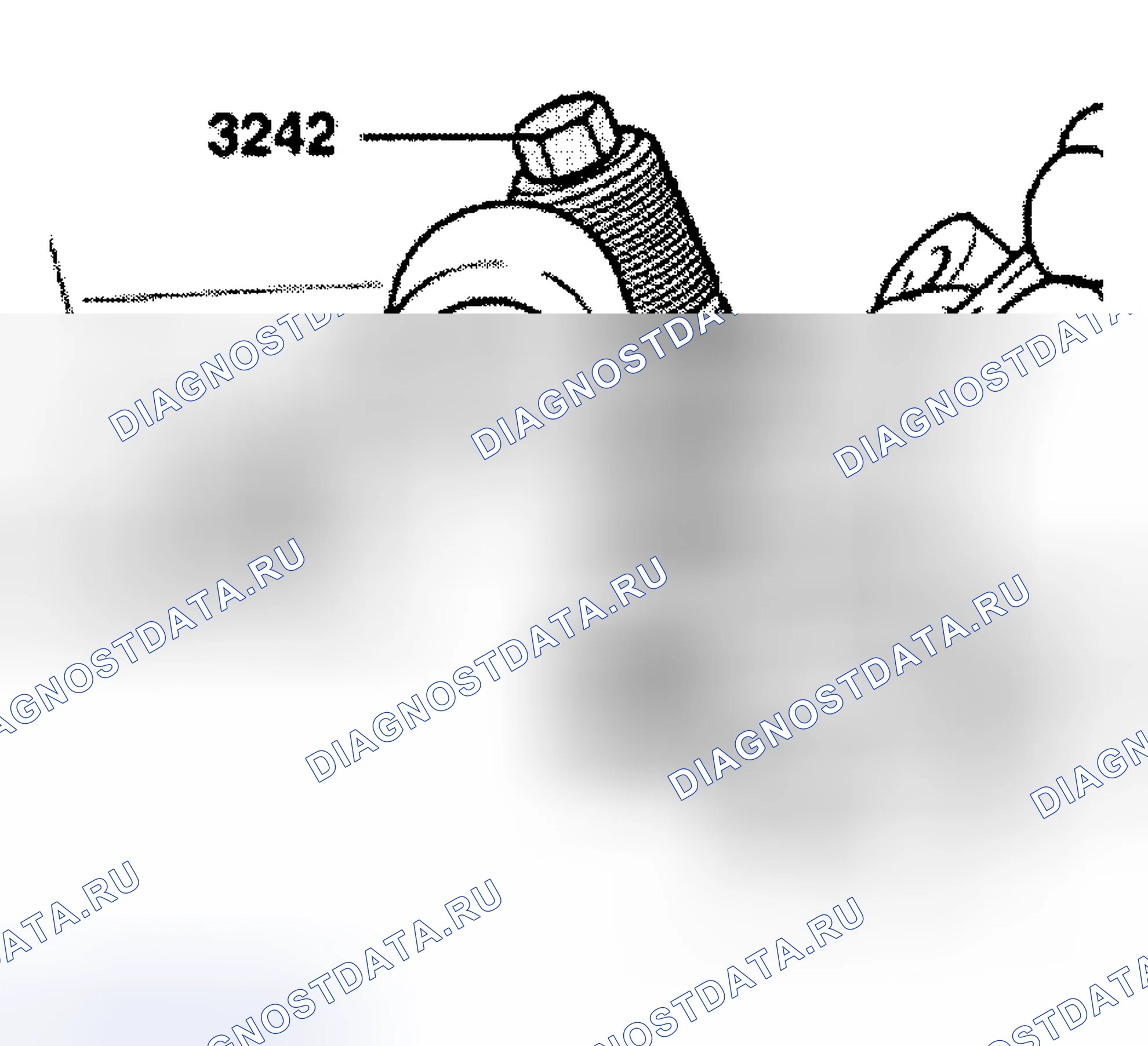 Рис. 11: Демонтаж (маховик). Audi S4 B5