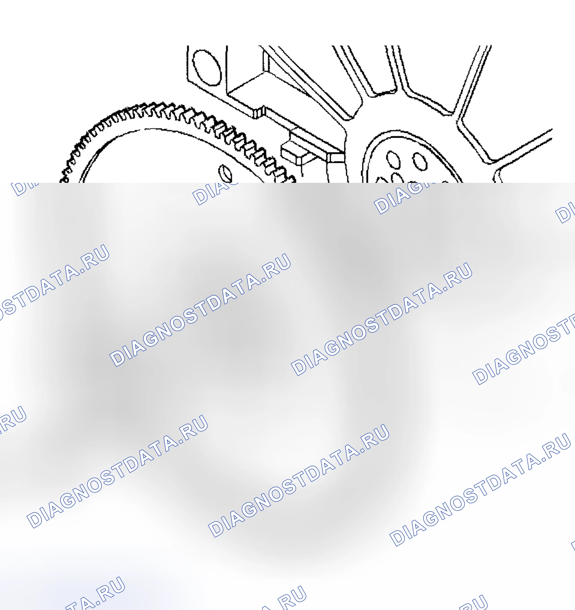 Рис. 345: Порядок демонтажа. Hyundai Terracan I
