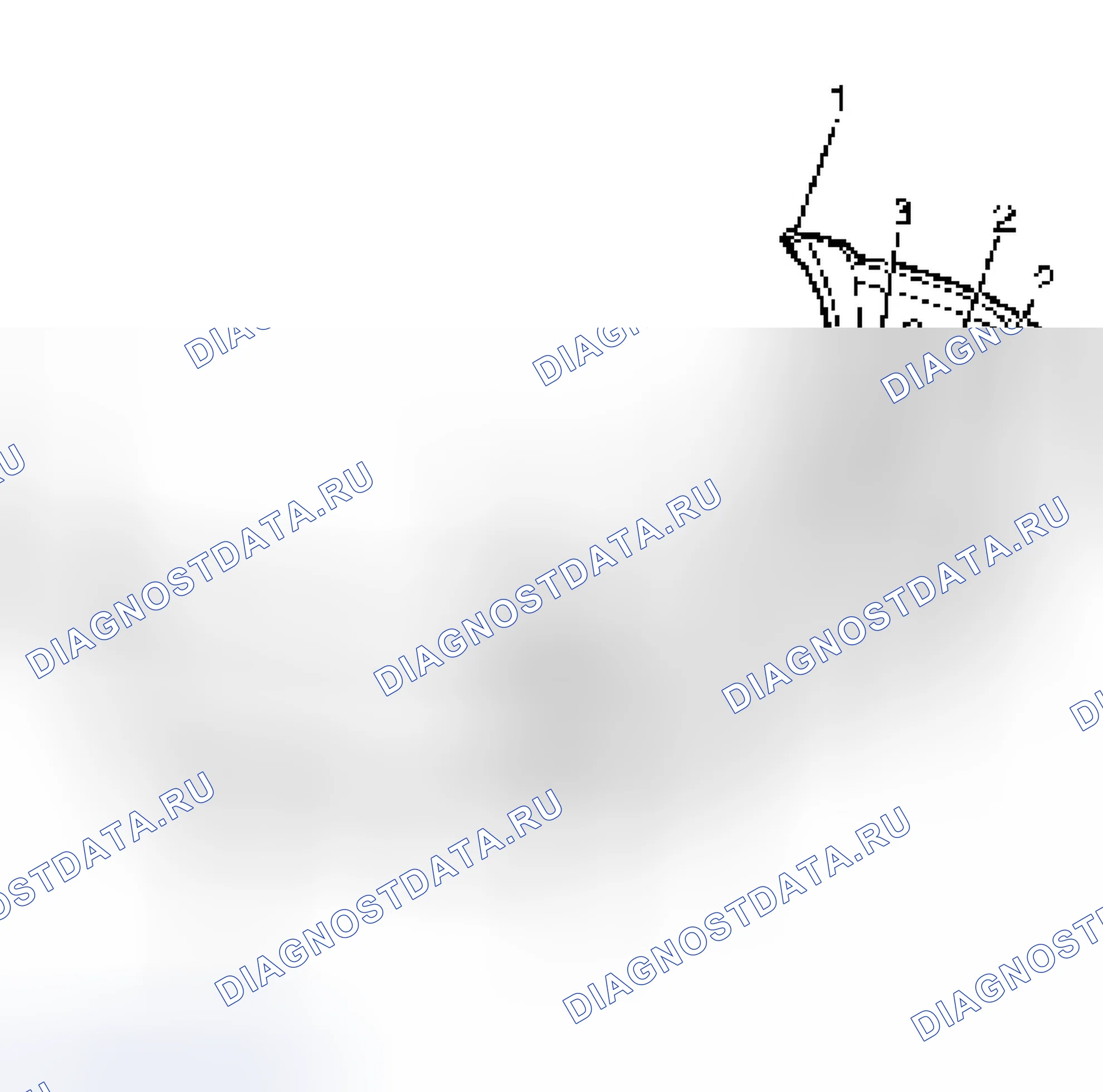 Рис. 22: ДЕМОНТАЖ. Isuzu Axiom I
