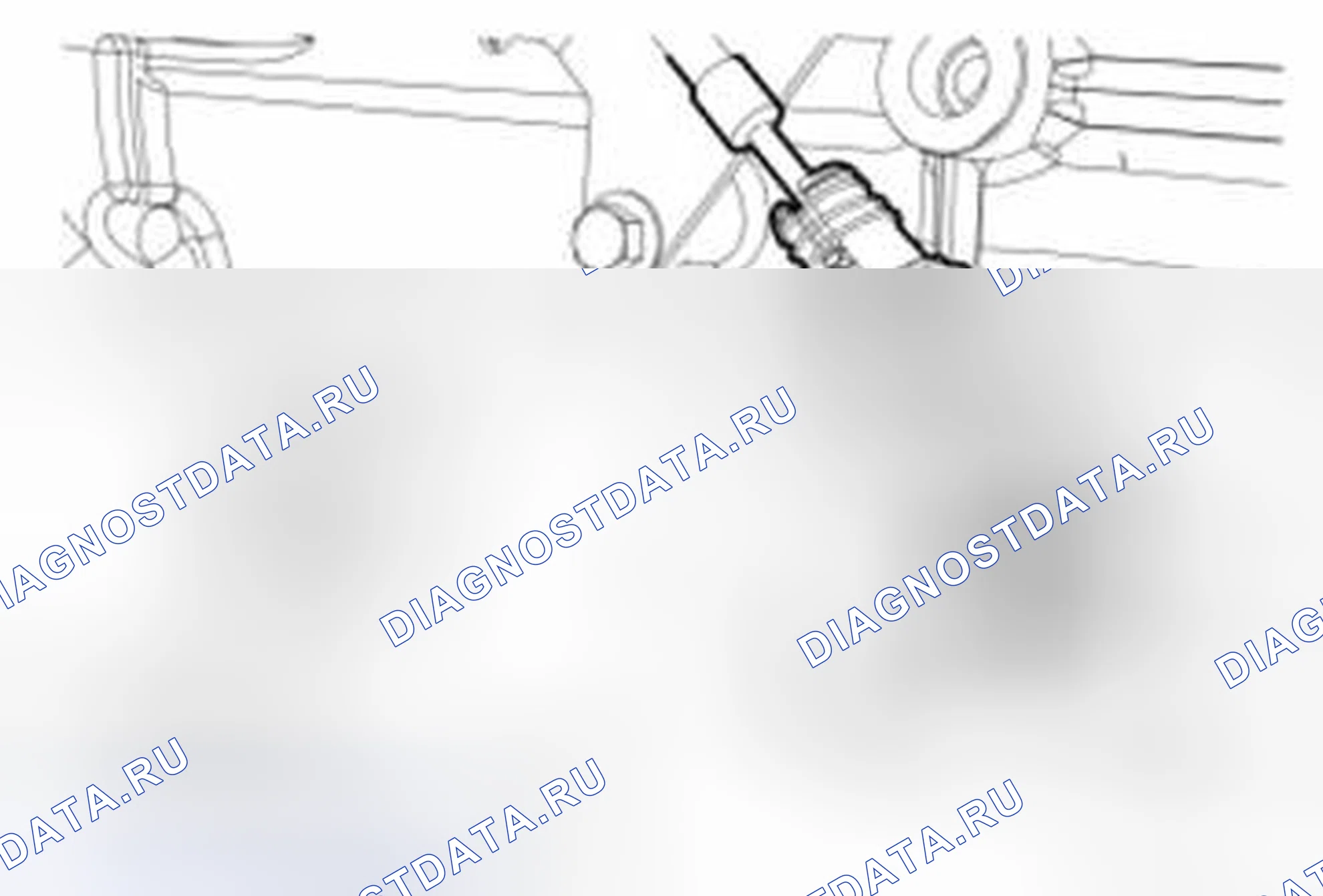 Рис. 27: Регулировка троса рычага селектора. Ford Pickup F250 Super Duty II