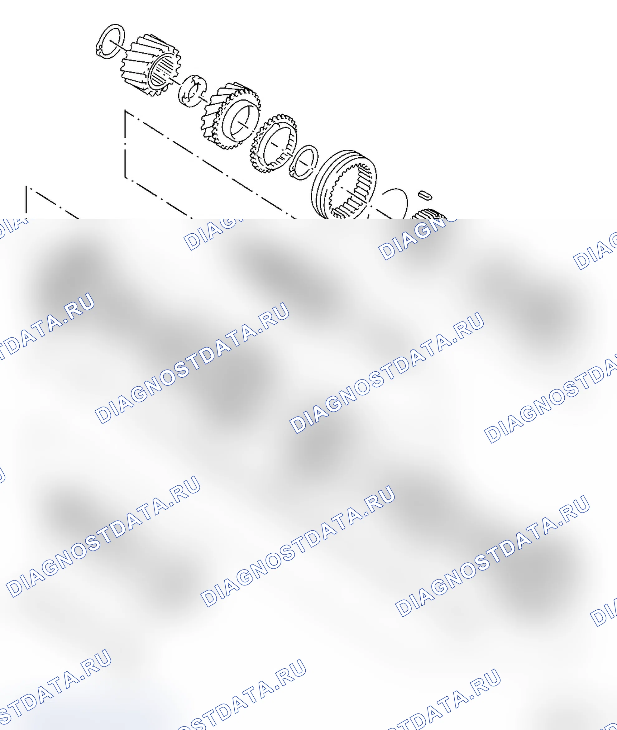 Обзор вторичного вала (F13+ / F13+ MTA). Opel Corsa D