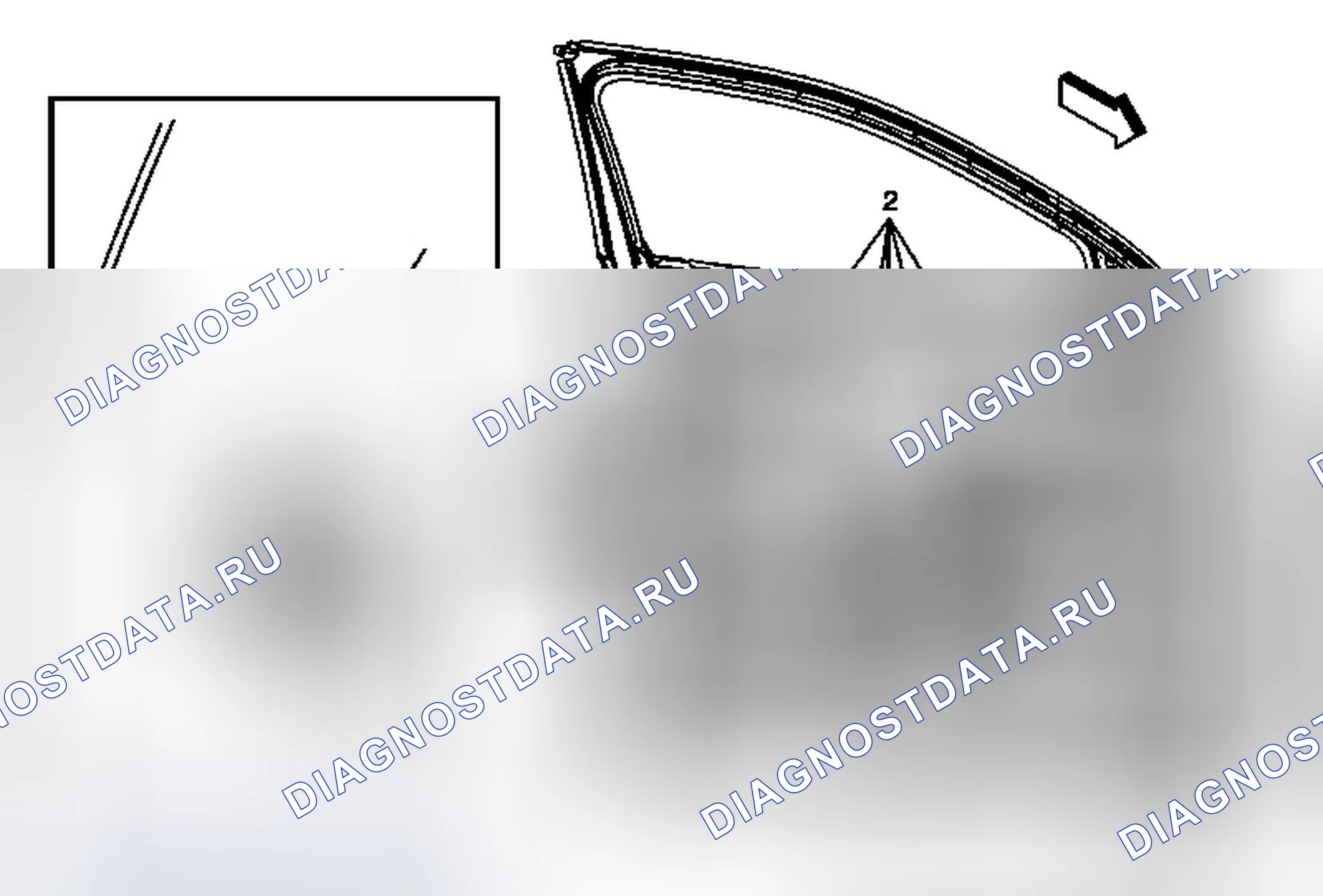 Рис. 11: Замена регулятора передней двери. Chevrolet Equinox II