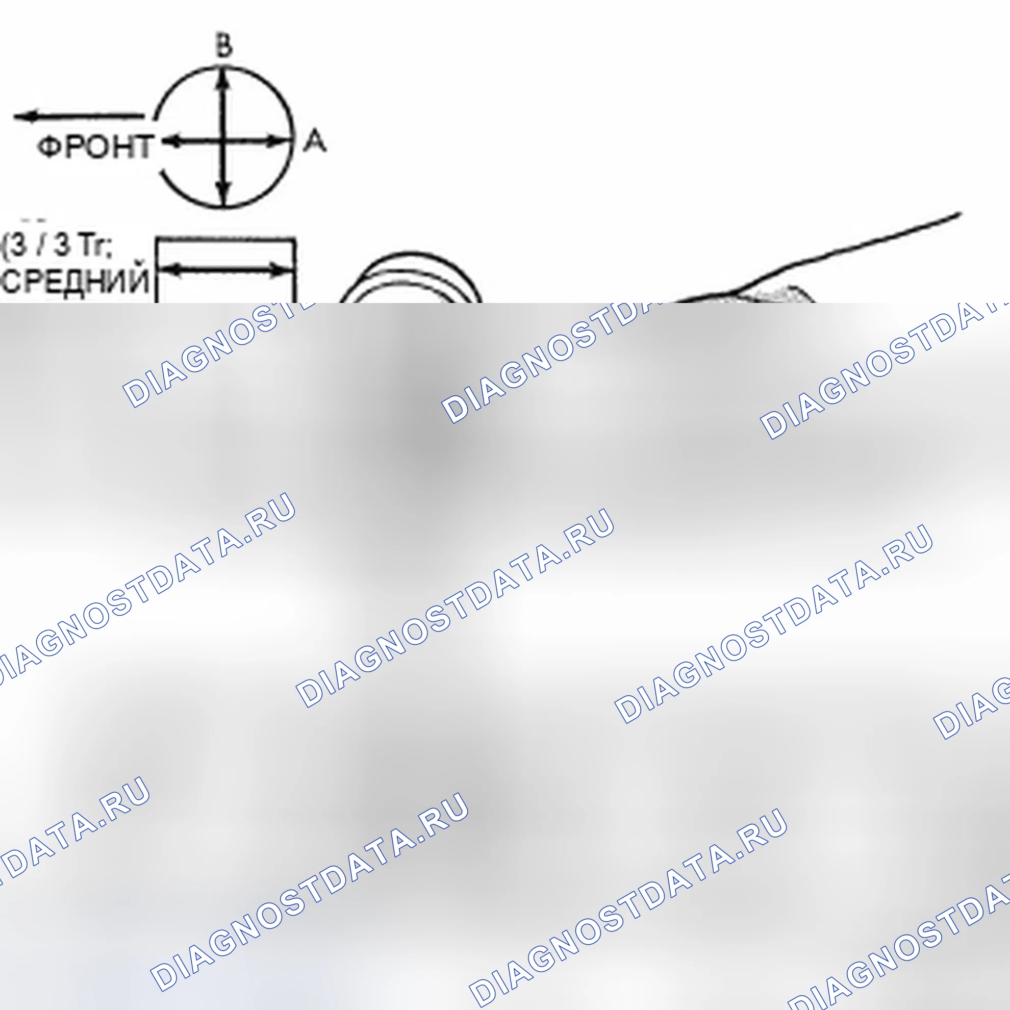 Рис. 532: БЛОК ДВИГАТЕЛЯ. Jeep Compass I