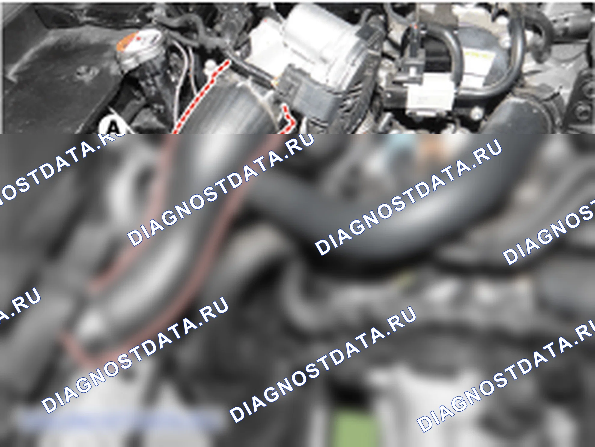 Снятие впускного коллектора. Hyundai i20 GB