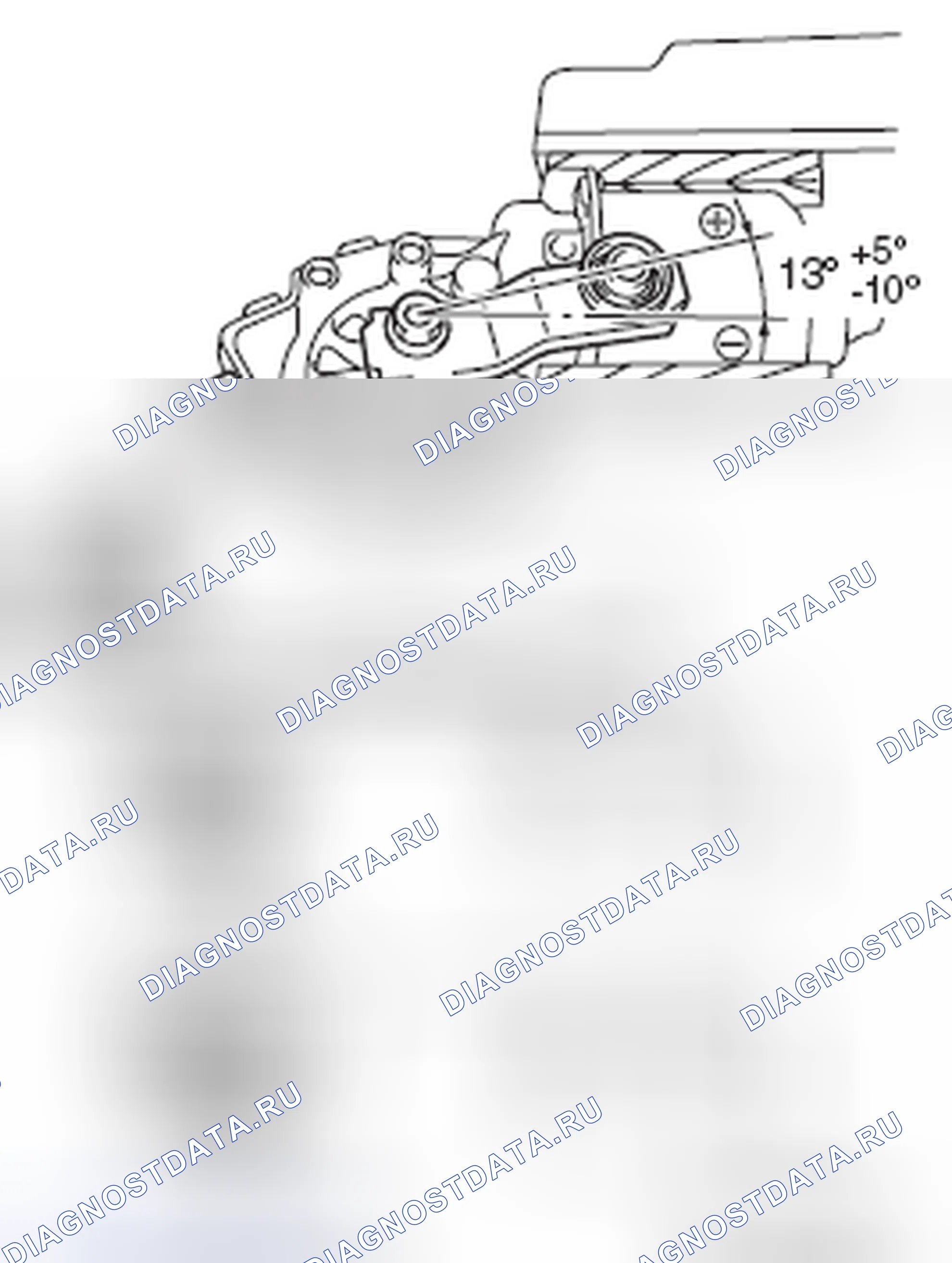 Рис. 4: ДВИГАТЕЛЬ СТЕКЛООЧИСТИТЕЛЯ В ПОЛОЖЕНИИ СТОП. Honda e:NP1 I