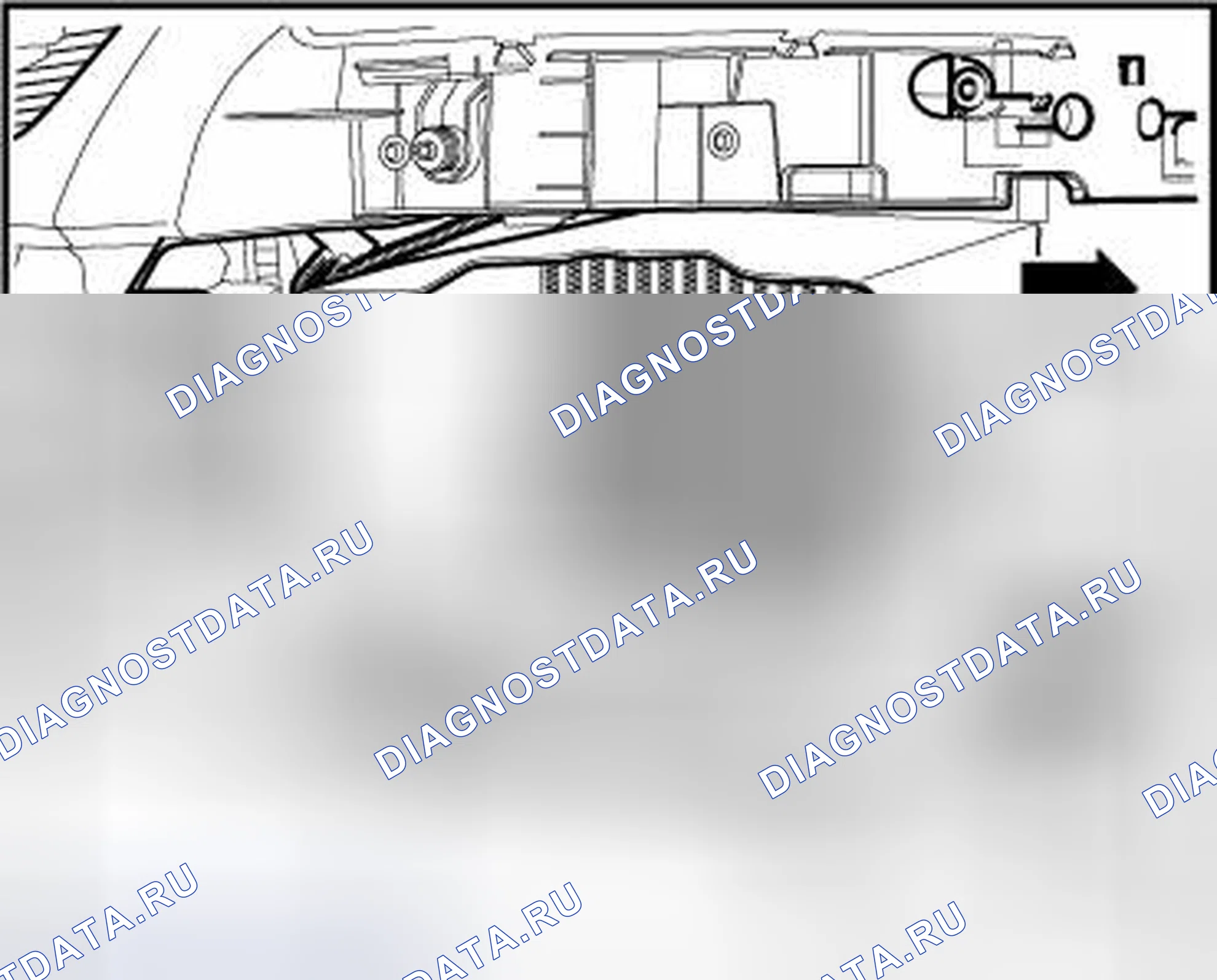Рис. 48: РОГА -h2- / -h7. Volkswagen Touareg I рестайлинг