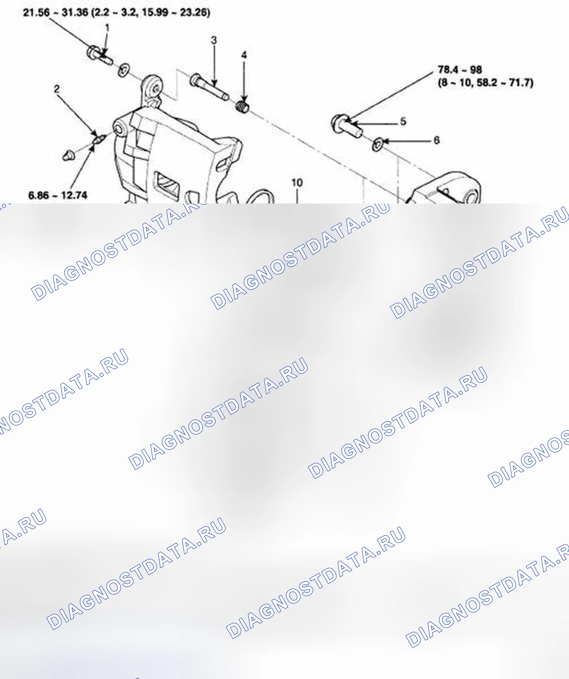 Рис. 19: КОМПОНЕНТЫ (2). Hyundai Accent III