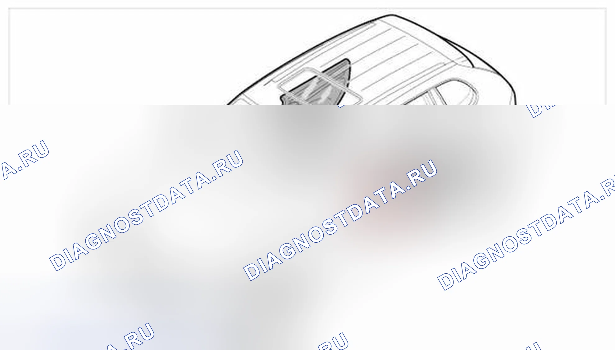 Рис. 144: Установка задней акустической системы (Harman). Porsche Cayenne GTS 957 рестайлинг