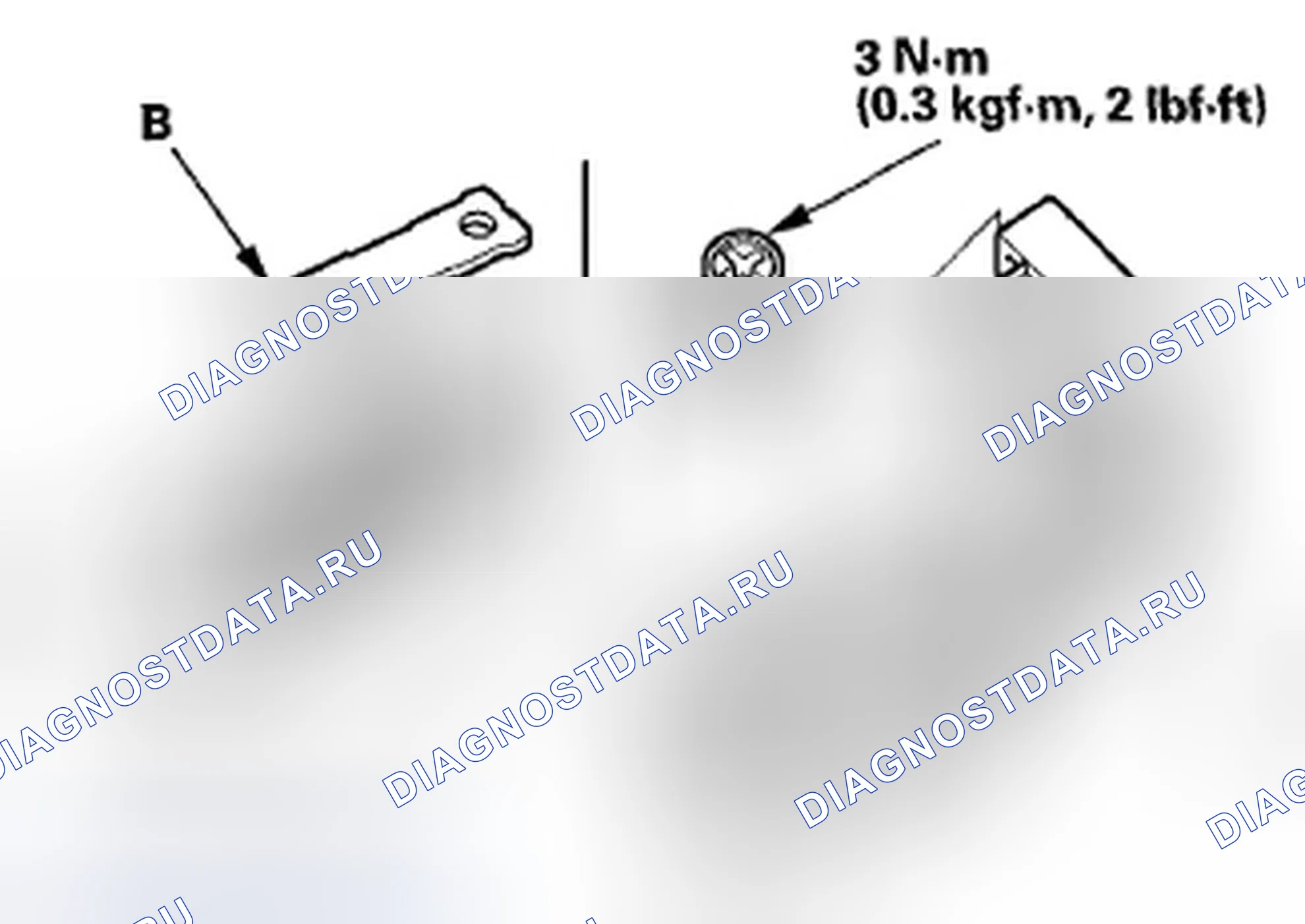 Рис. 183: Замена ELD. Honda Fit GE