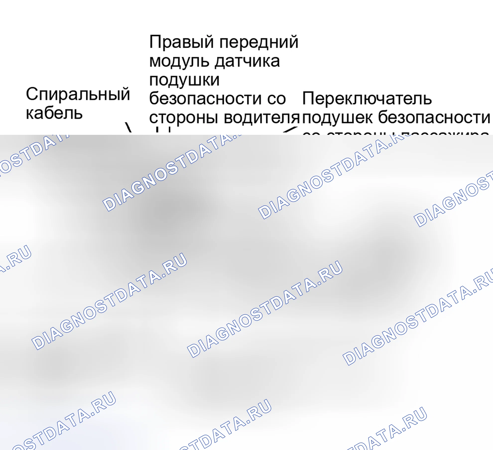 Рис. 10: РАСПОЛОЖЕНИЕ КОМПОНЕНТОВ. Toyota Tacoma I рестайлинг