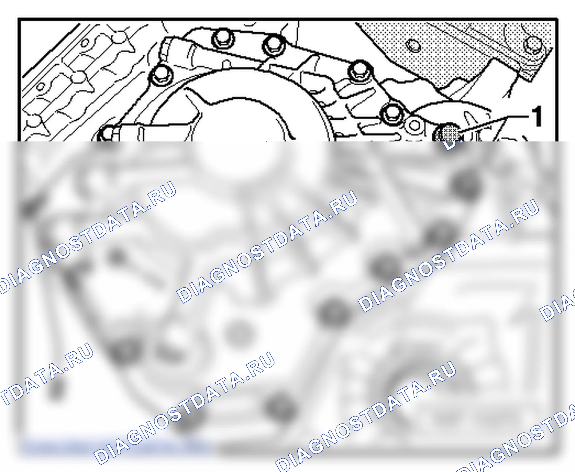 Сборка коробки передач. SEAT Alhambra I